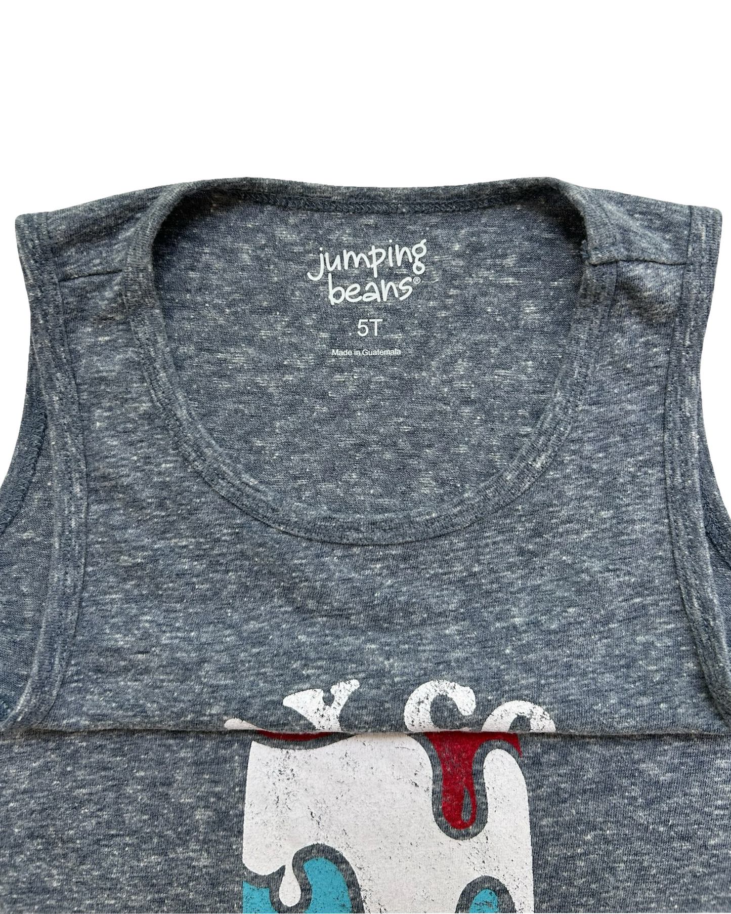 5T Toddlers Boys Jumping Beans Sleeveless Top Stay Cool Popsicle Shirt