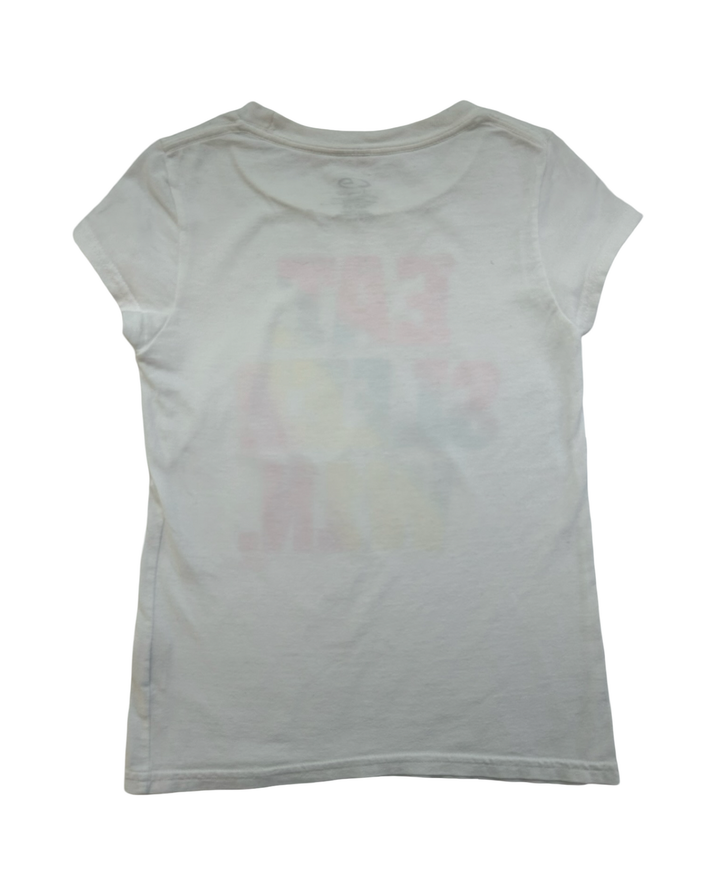 4T-5T Toddlers Girls Champion T-Shirt Whit The Frase EAT SLEEP WIN Short Sleeve Top.