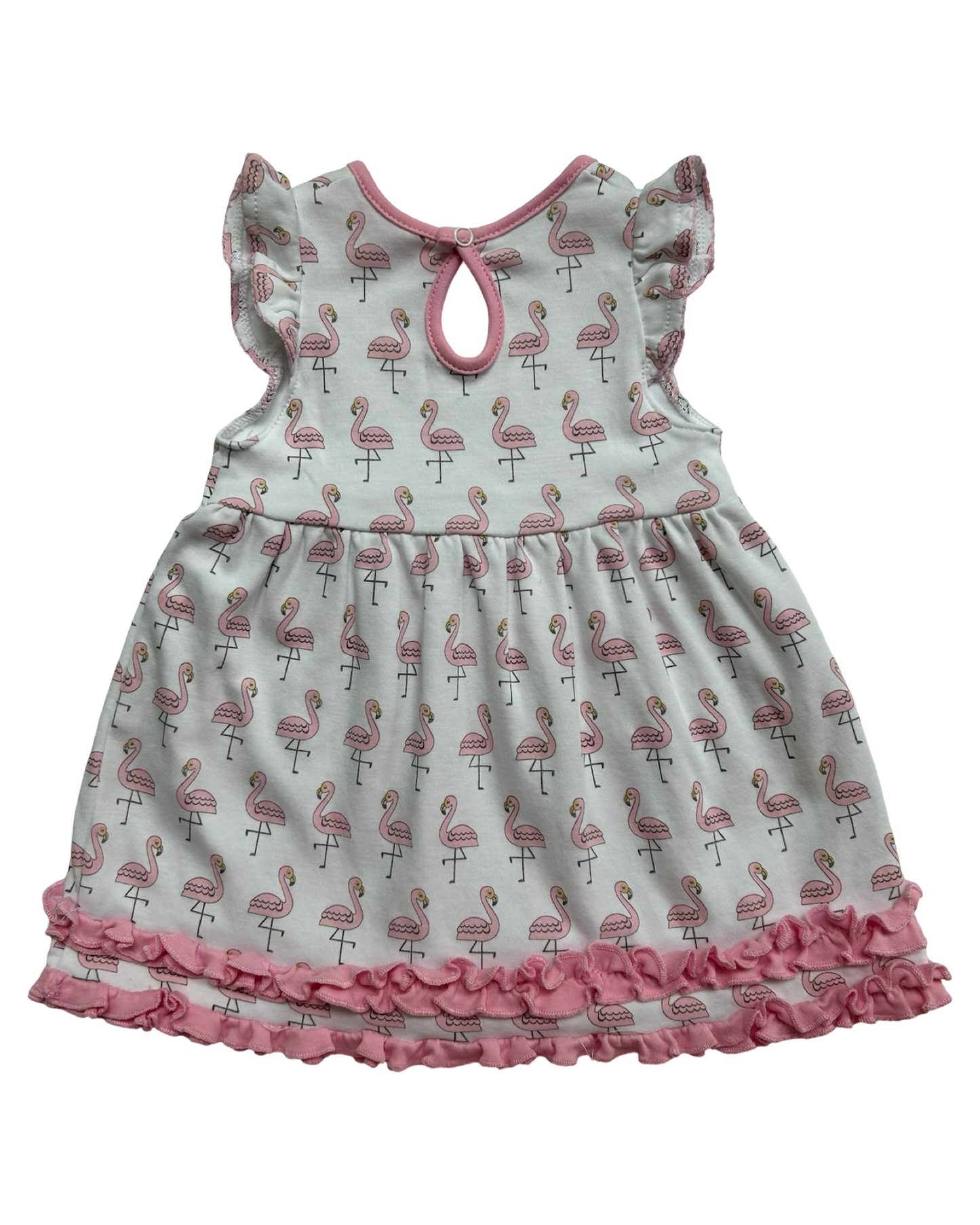 NB Baby Girls Magnolia Baby Flamingo 🦩🦩🦩Ruffles