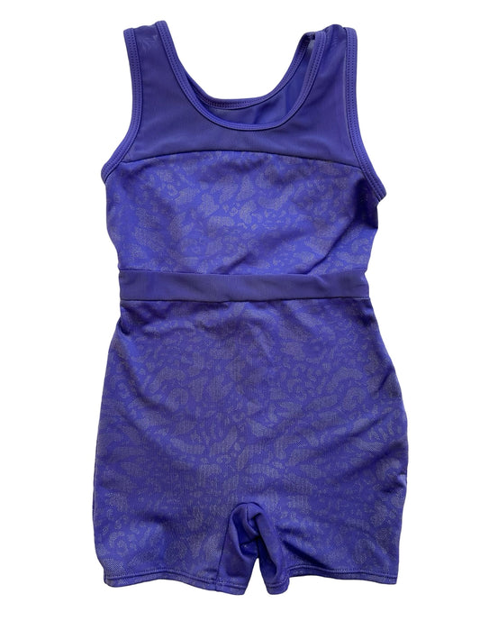 XS 4T -5T Toddler Girl Cat & Jack Purple Gymnastics / Dance Unitard Leotard