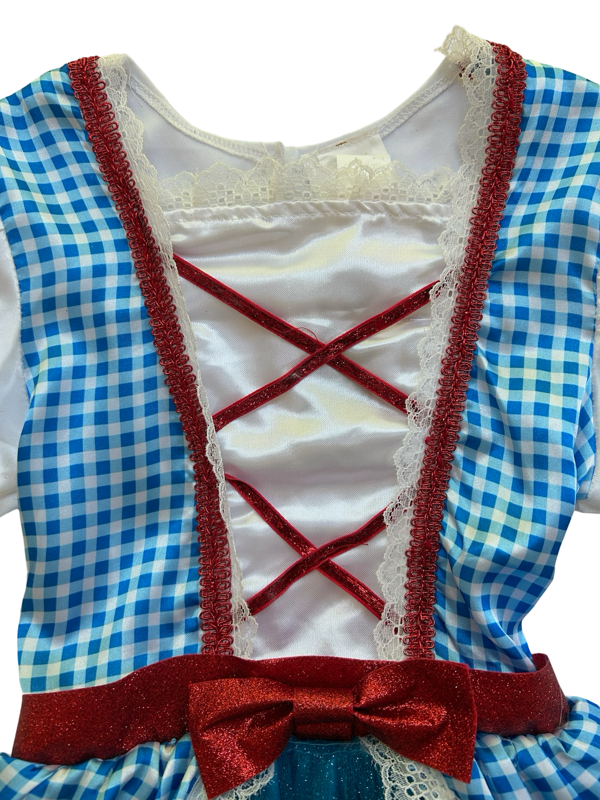 7/8 medium Girls Rubies Wizard of OZ Dorthy Costume Dress
