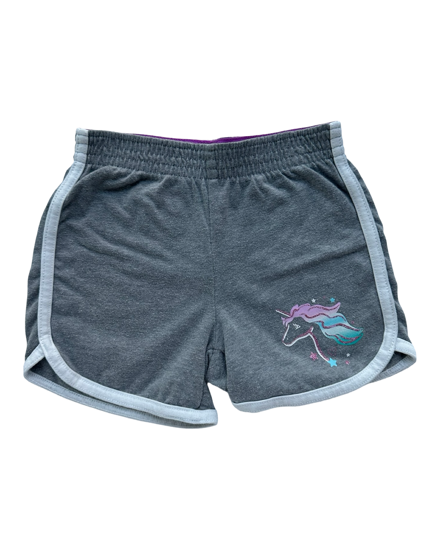 4T-5T Toddler Girls Wonder Nation Unicorn 🦄 Short