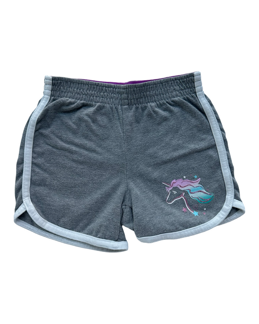 4T-5T Toddler Girls Wonder Nation Unicorn 🦄 Short