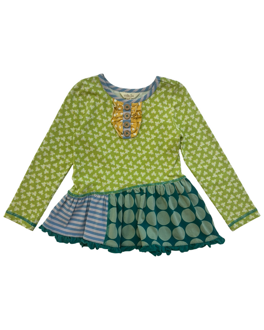 4T Toddlers Girls Matilda Jane Likely Story Long Sleeve Knit Tunic Top.