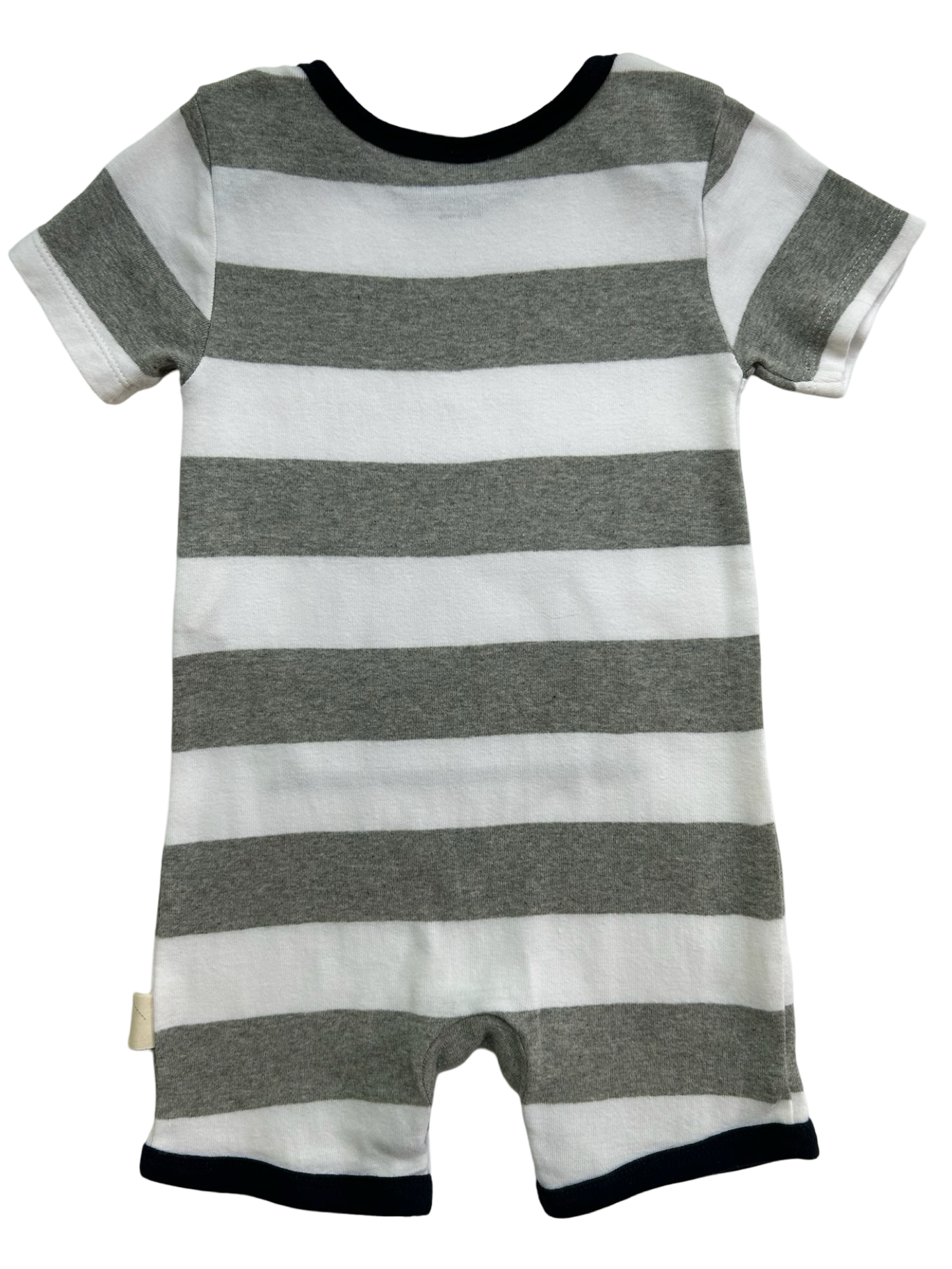 18M Baby Boy’s Burt’s Bees Baby Organic Bubble Romper Short Sleeve.