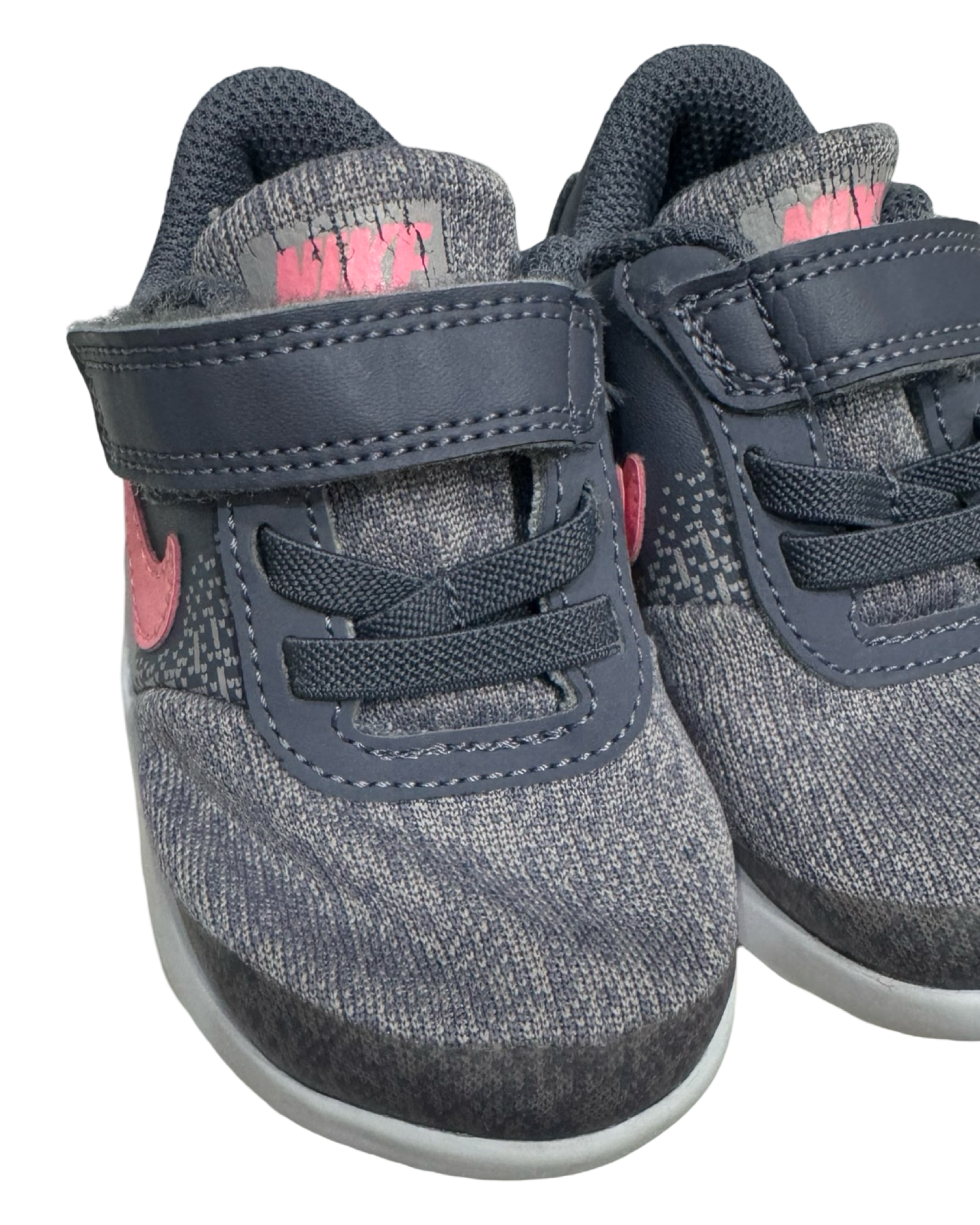 5C Toddler Girl Nike Flex Contact-light carbon/sunset pulse Shoes Sneakers