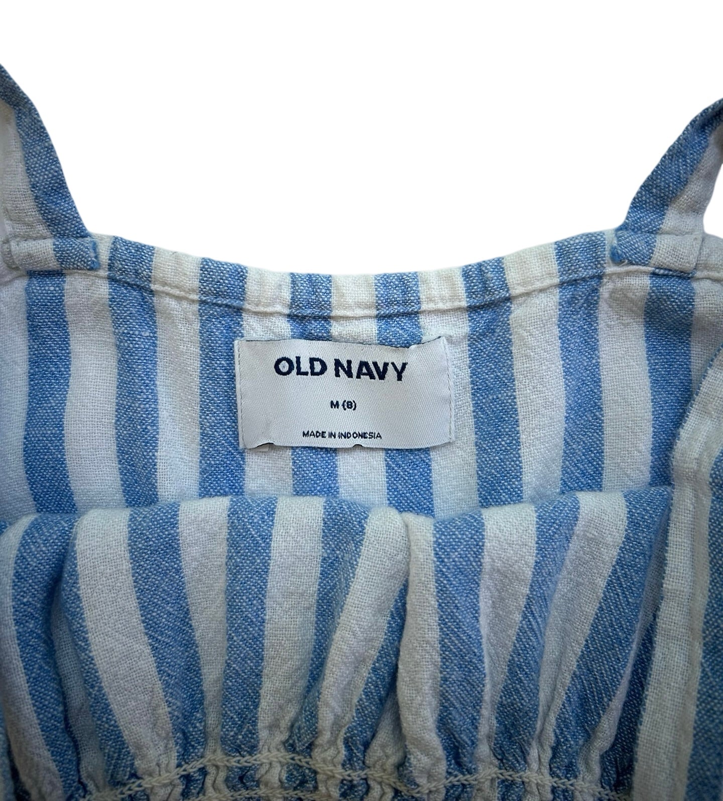 M(8) Old Navy For Girls Sleeveless Linen-Blend Jumpsuit / Romper