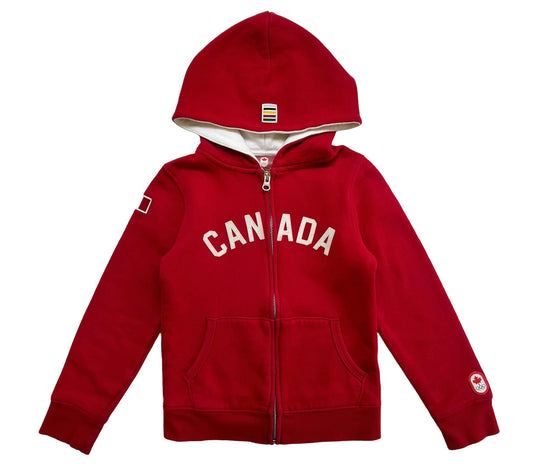 5-6Y Hudson Bay Team Canada Olympic Red Sweater Unisex.
