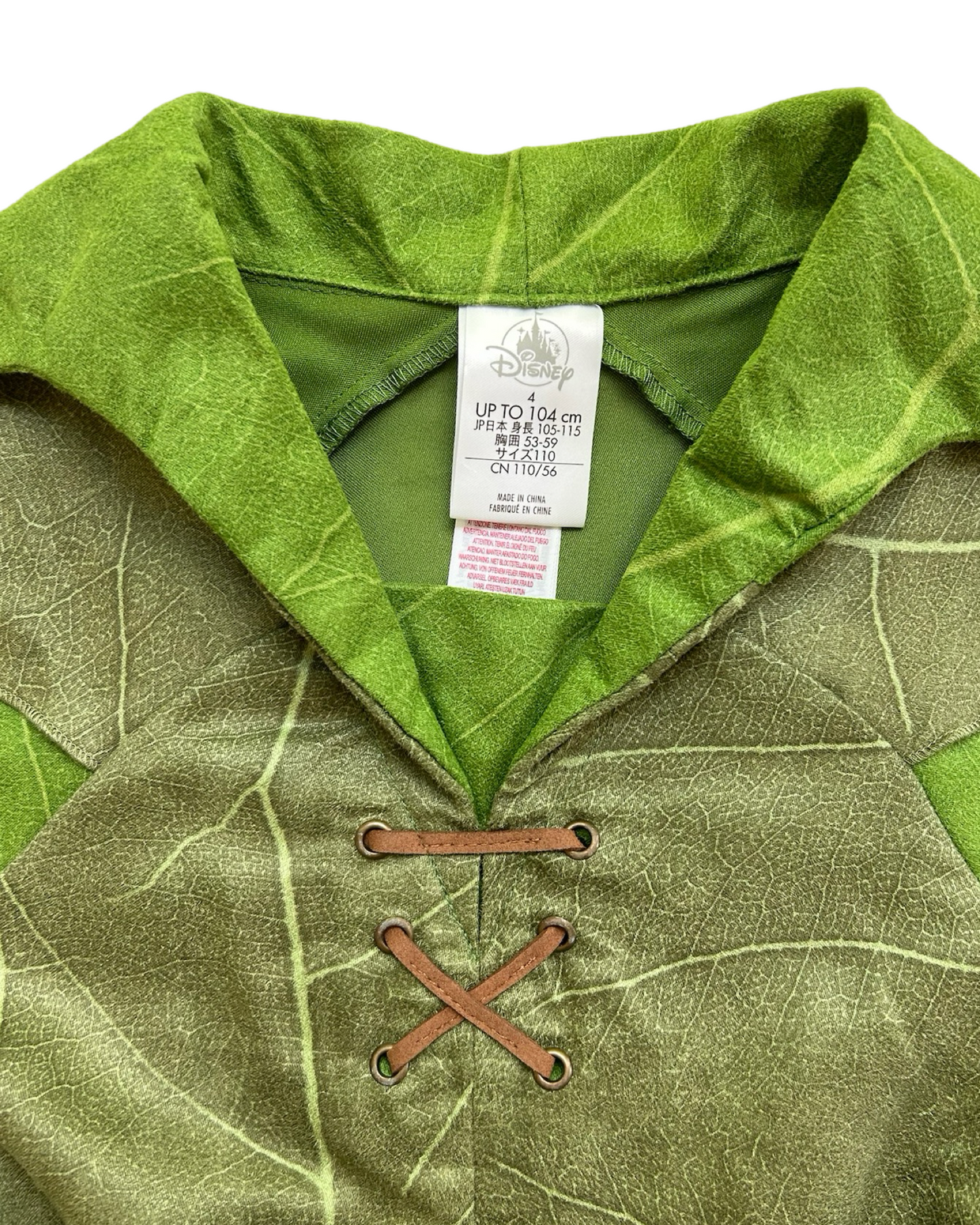 4T Toddler Boy Authentic Disney Store Peter Pan Costume