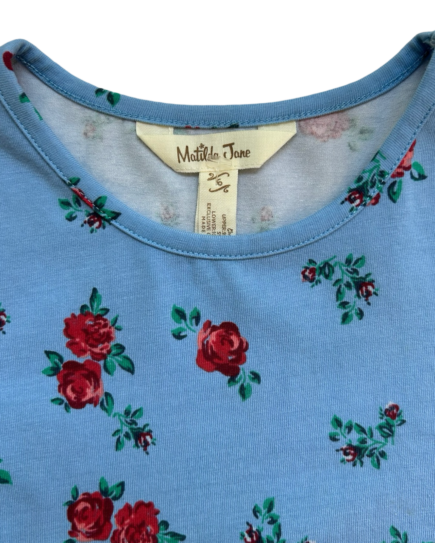 6x Girls Matilda Jane Feeling Festive Floral Tunic Top
