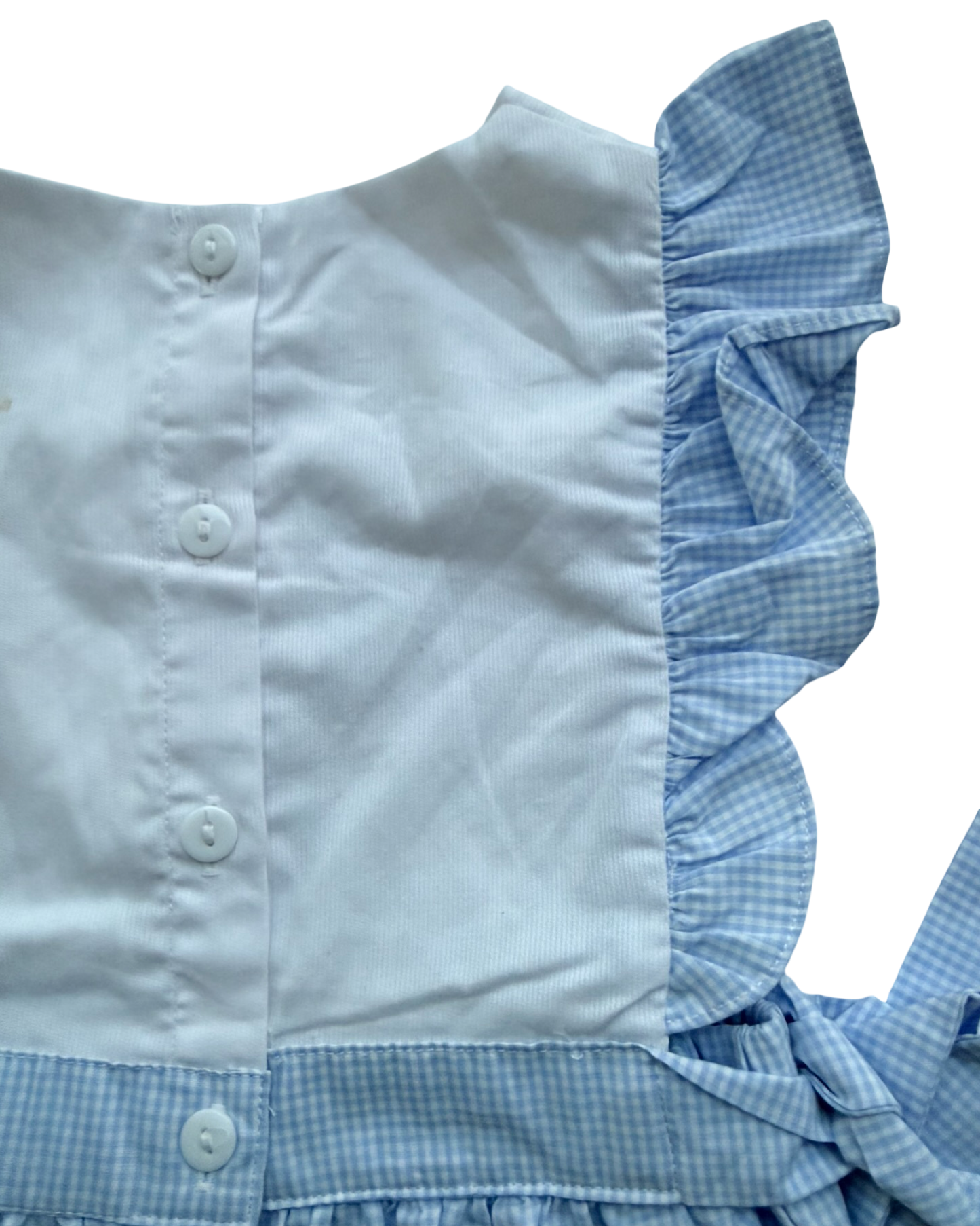 3T Toddler Girls Kensington Kids Blue Gingham Cinderella Disney Castle