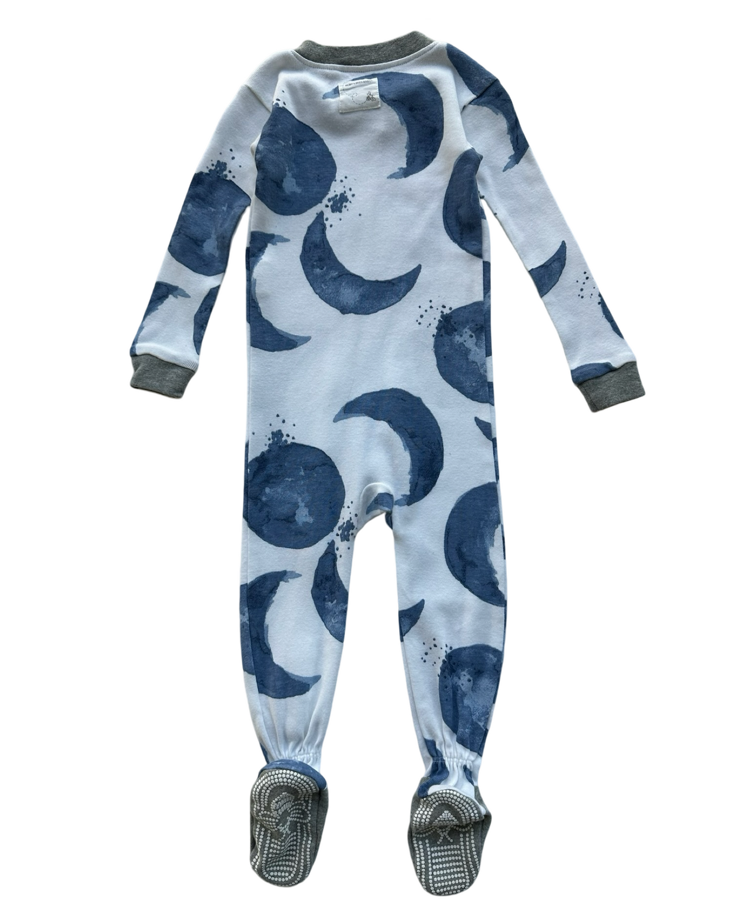 12M Baby Boy Organic Cotton Hello Moon 🌕 🌙 Pajama.