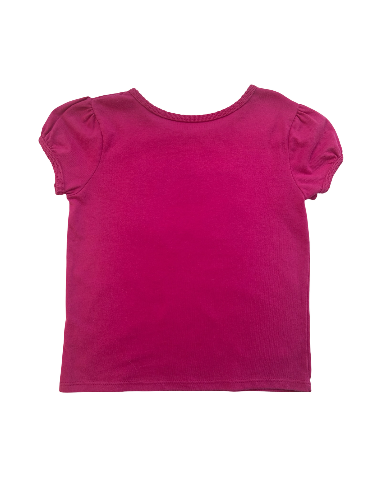 4T Toddlers Girls Garanimals Preschool Short Sleeve T-Shirt Top.