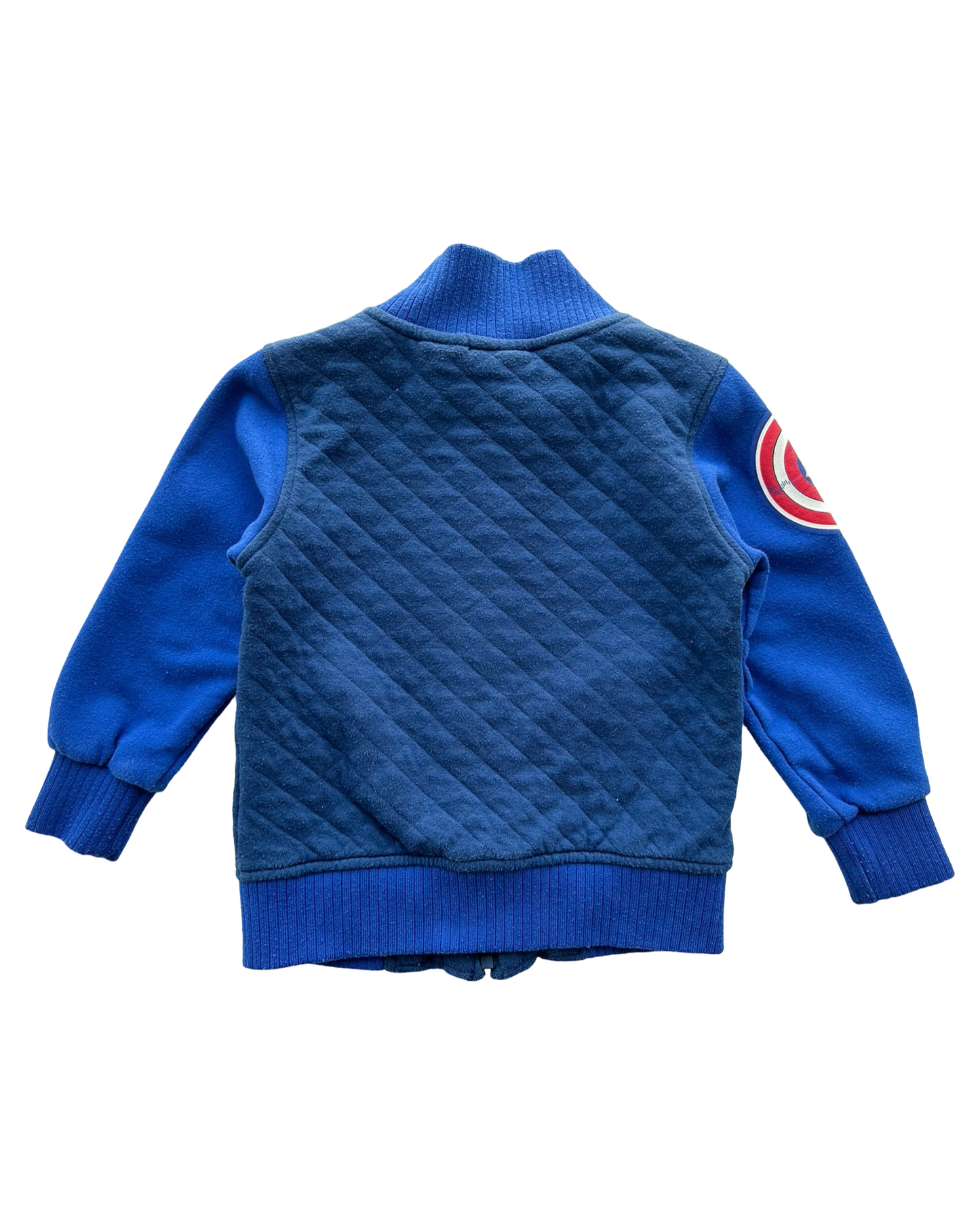 2T Toddler Boy Marvel Captain America Full Zip Sweater Jacket