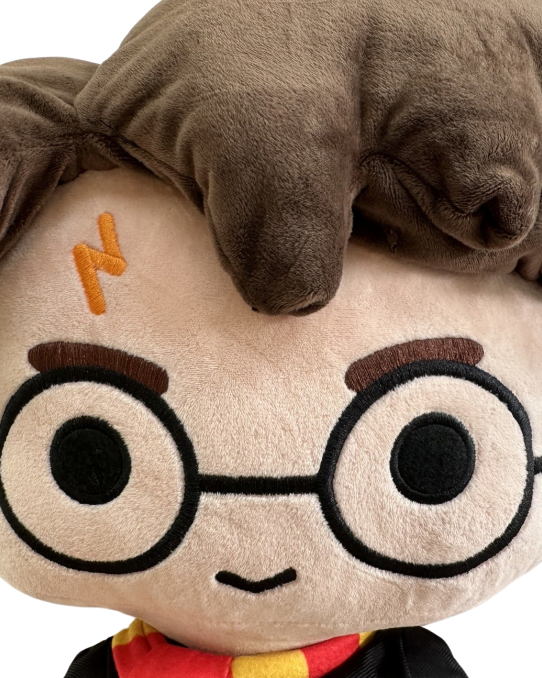 Harry Potter Seasonal 20" Tall Plush Doll Porch Greeter Holding Xmas Ornament