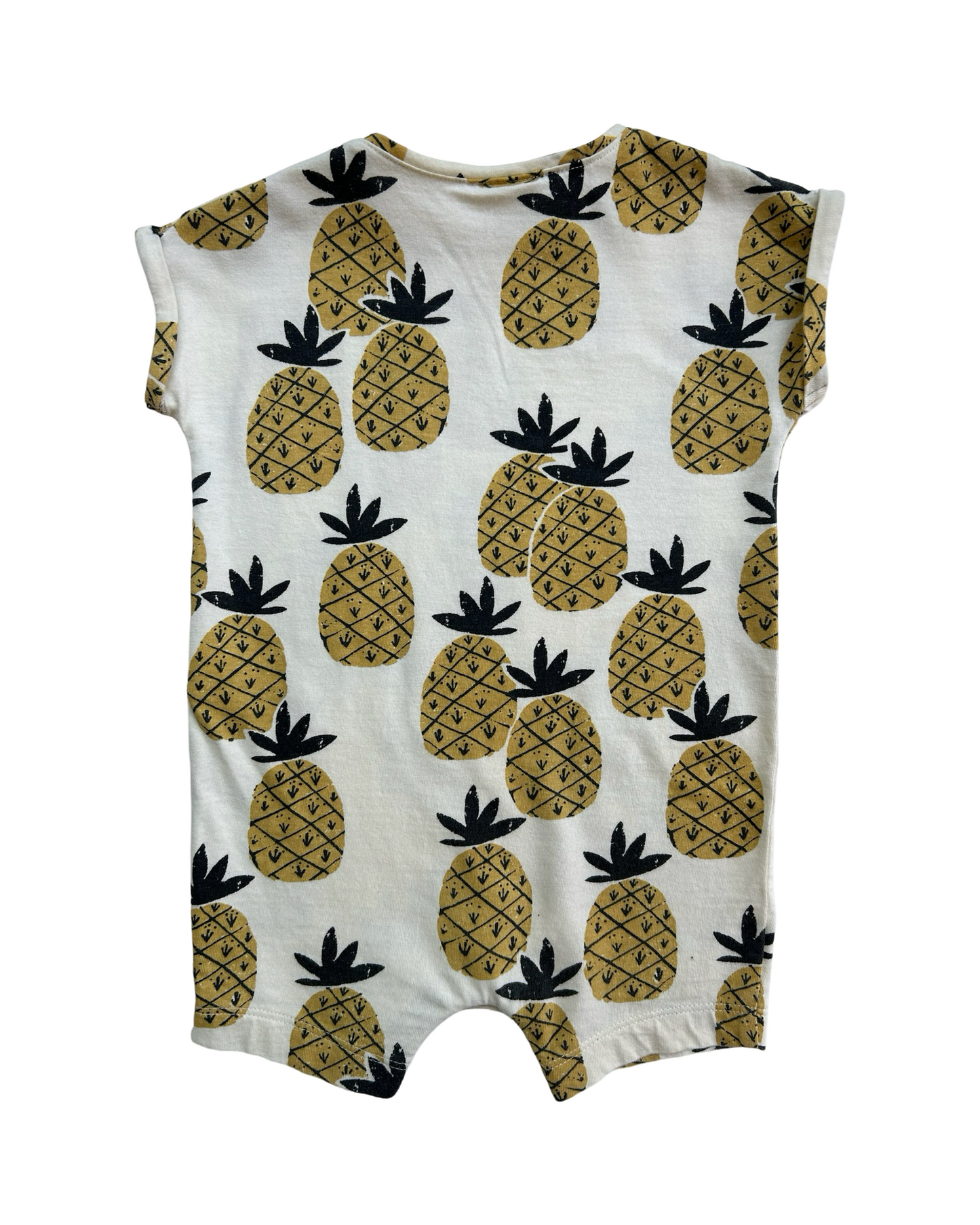6M-9M Baby Boy Next UK Pineapple Shortie Romper