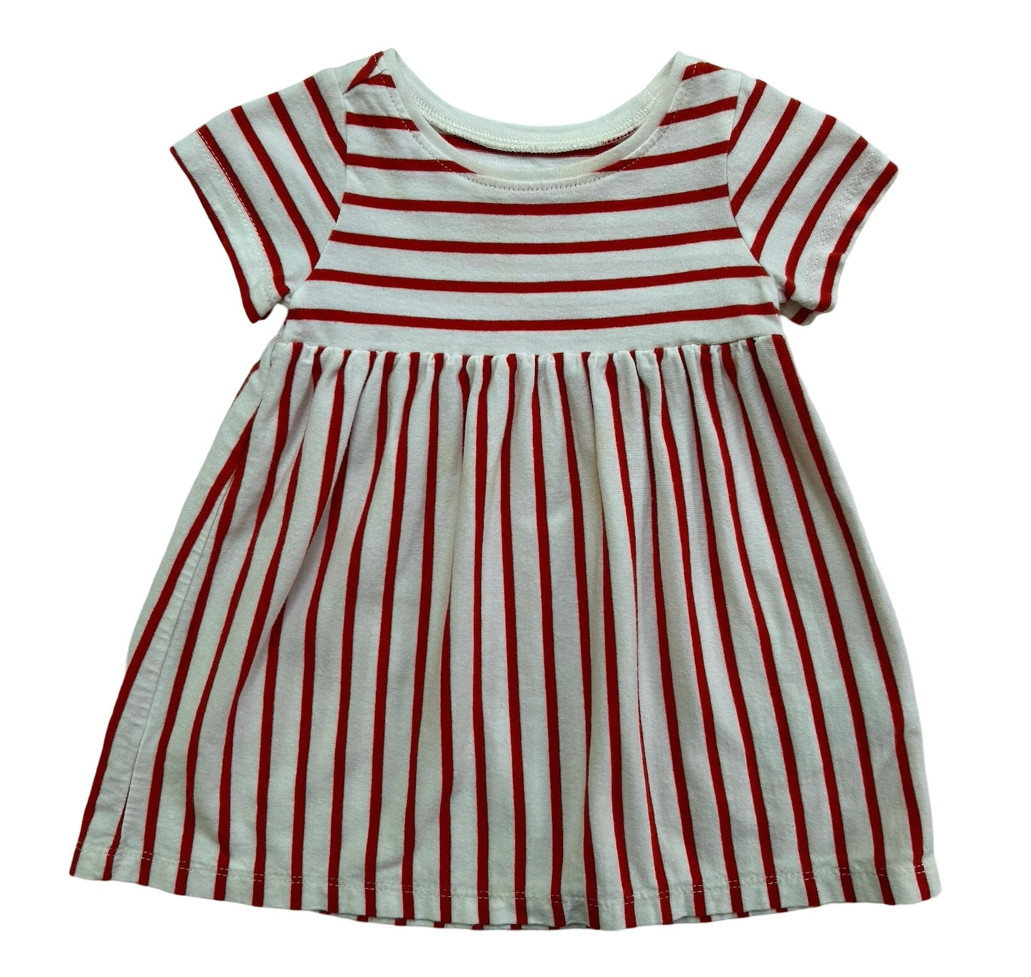 3M - 6M Baby Girl Old Navy Striped Short Sleeve Dress