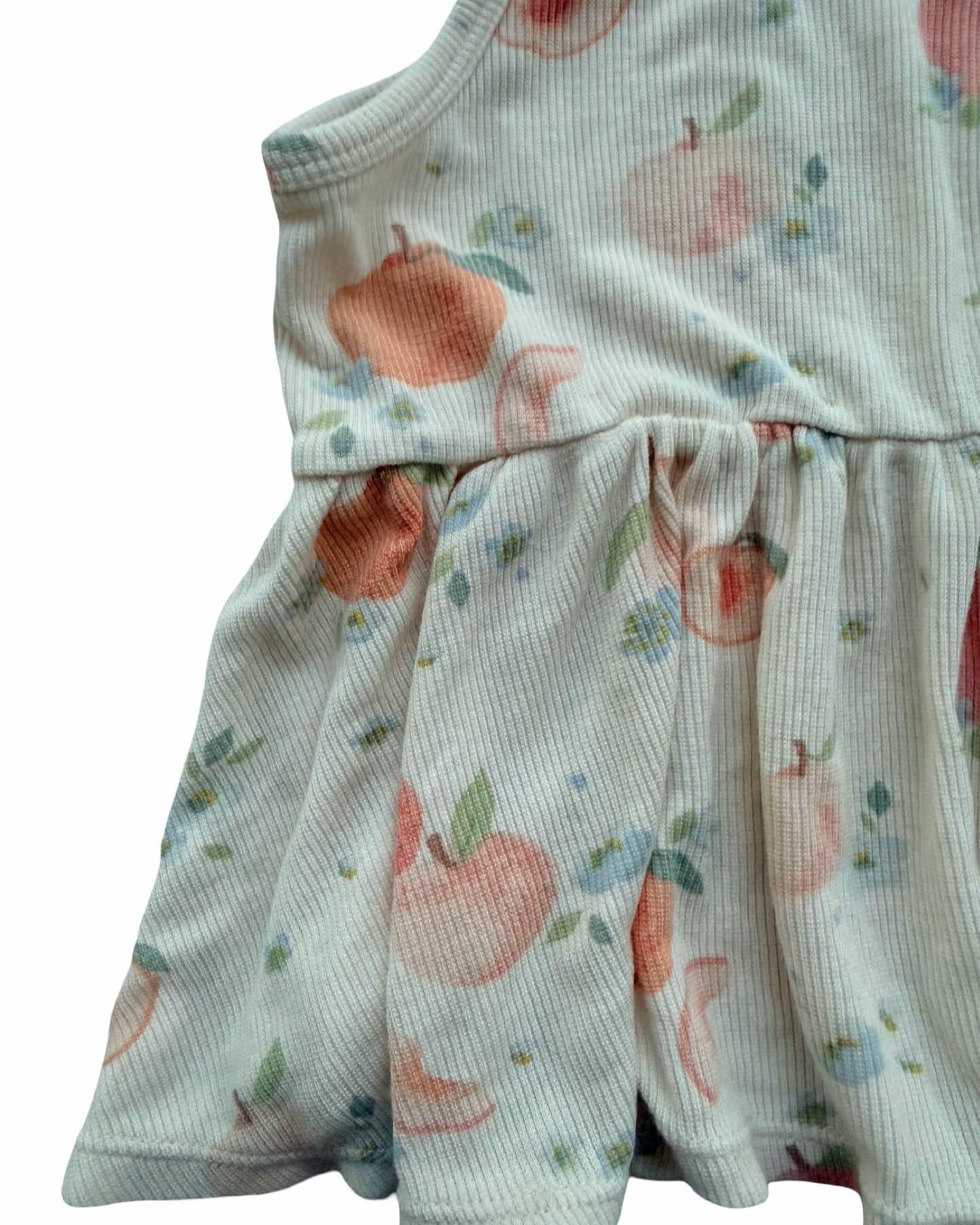 3T Toddler Girl Tullabee Ribbed Peaches Top