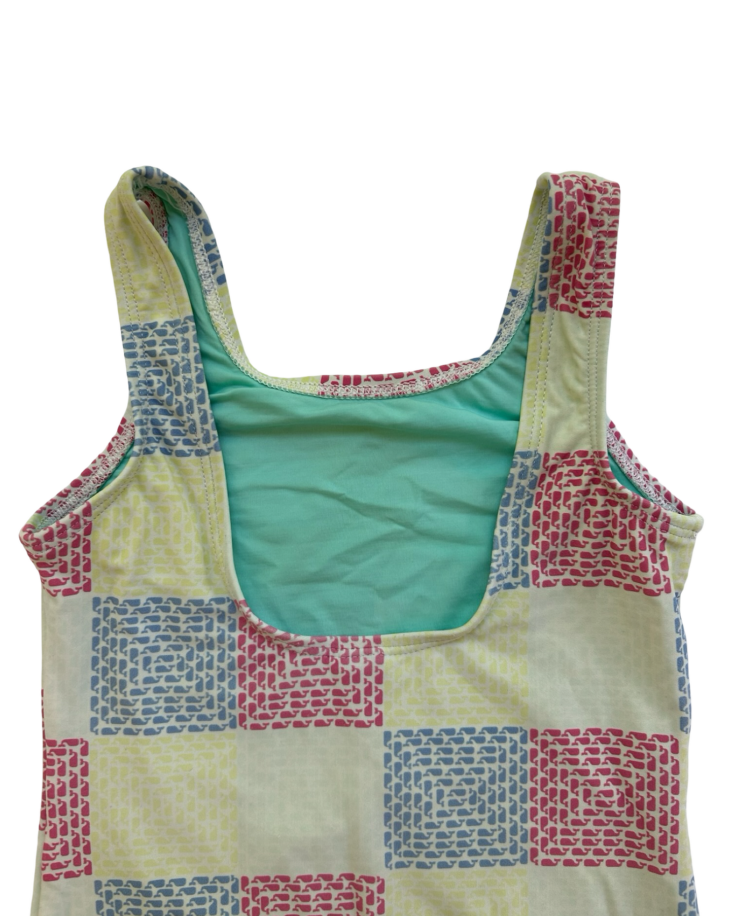 XS 4T Toddler Girls Vineyard Vines Patchwork Swimsuit 🩱