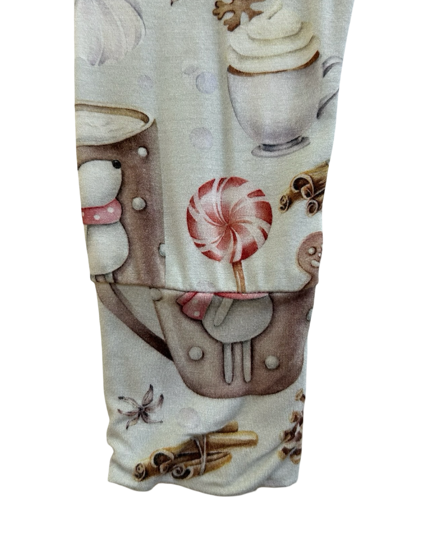 3T Toddler Girls Lev Baby Christmas Joy Cocoa Bamboo Lounge Pajama 2 Piece Set