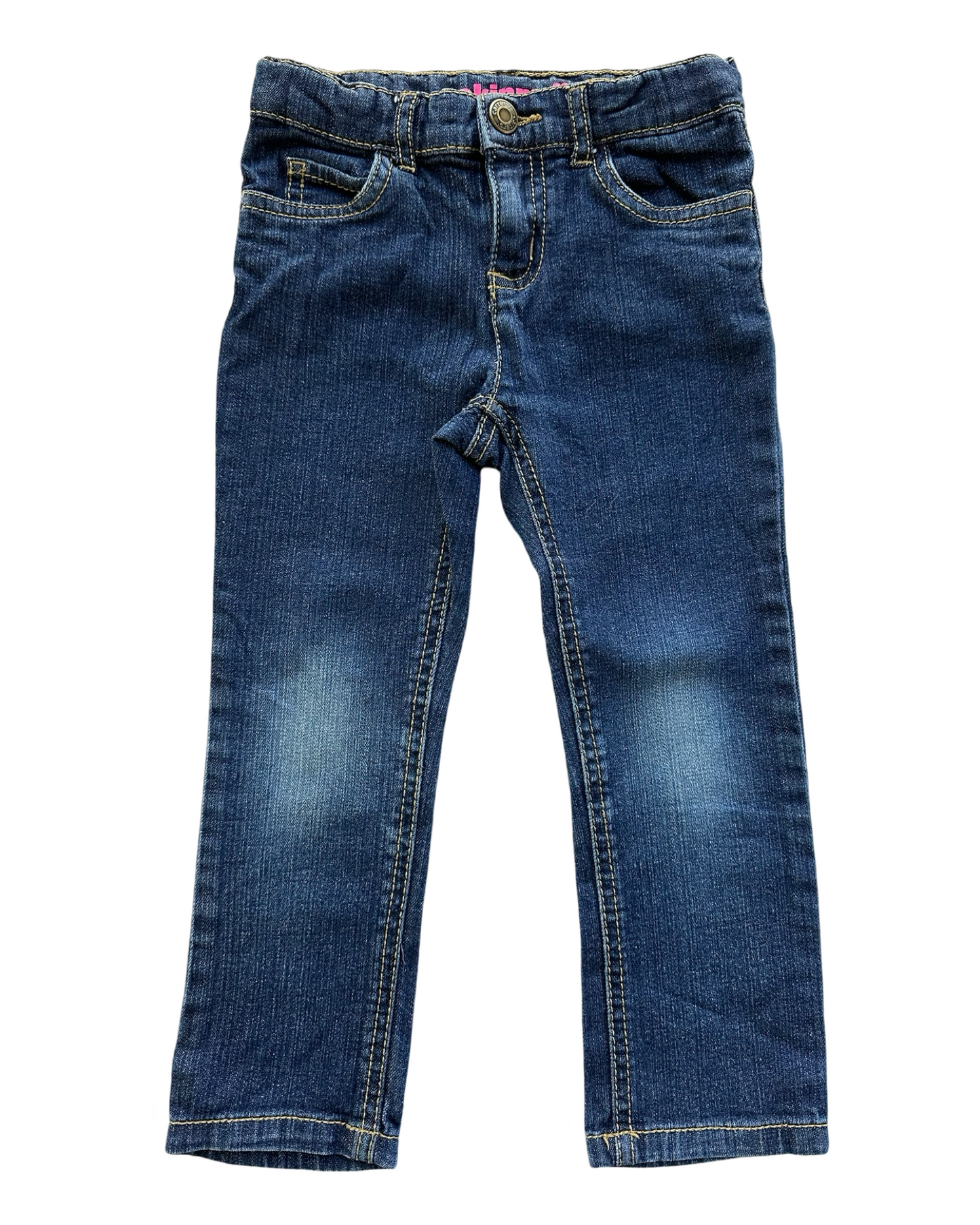 4T Toddler Girl Carters Skinny Fit Blue Jeans