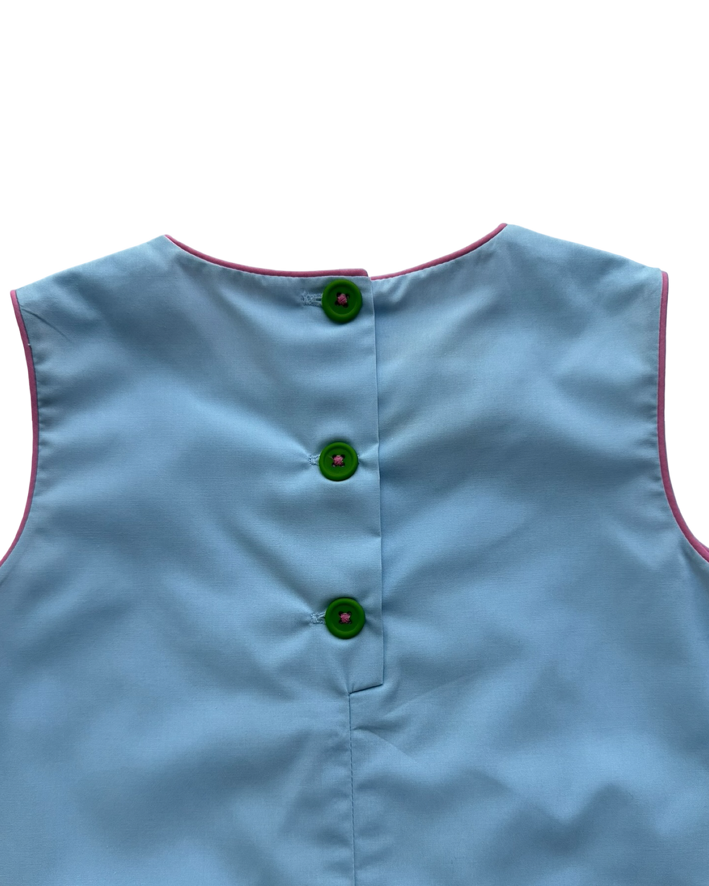4T Toddler Girls The Beaufort Bonnet Company Annie Owl Apron Sleeveless Dress.