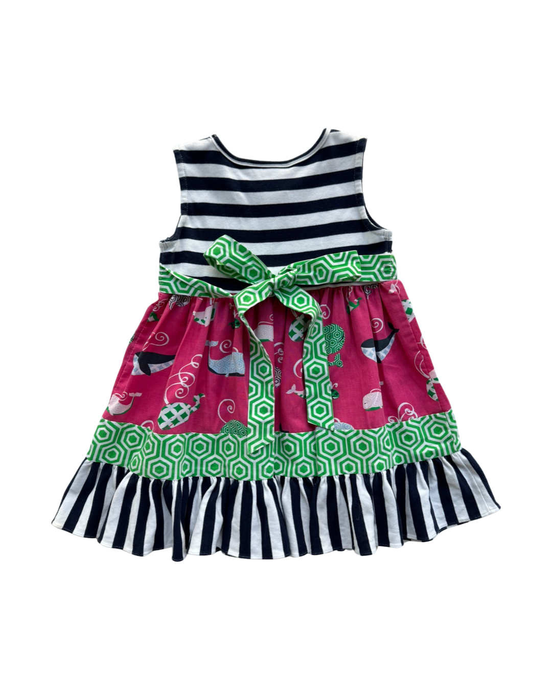 3T Toddler Girl Southern Tots Whale Dress