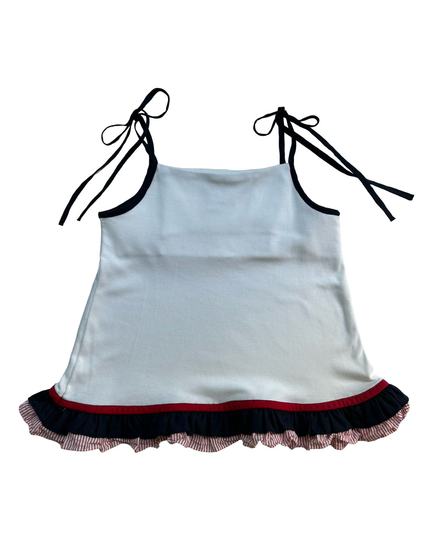 6T Toddlers Girls Zuccini Top Lobster 🦞🦞 Embroidered Shoulder And Striped Ruffle Short.