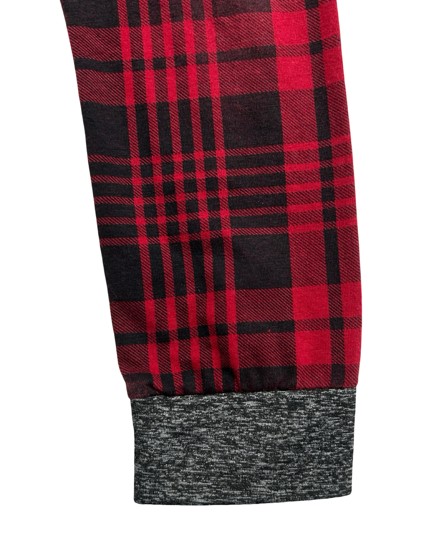 5T Toddler Boys Red Buffalo Plaid Print  Jogger