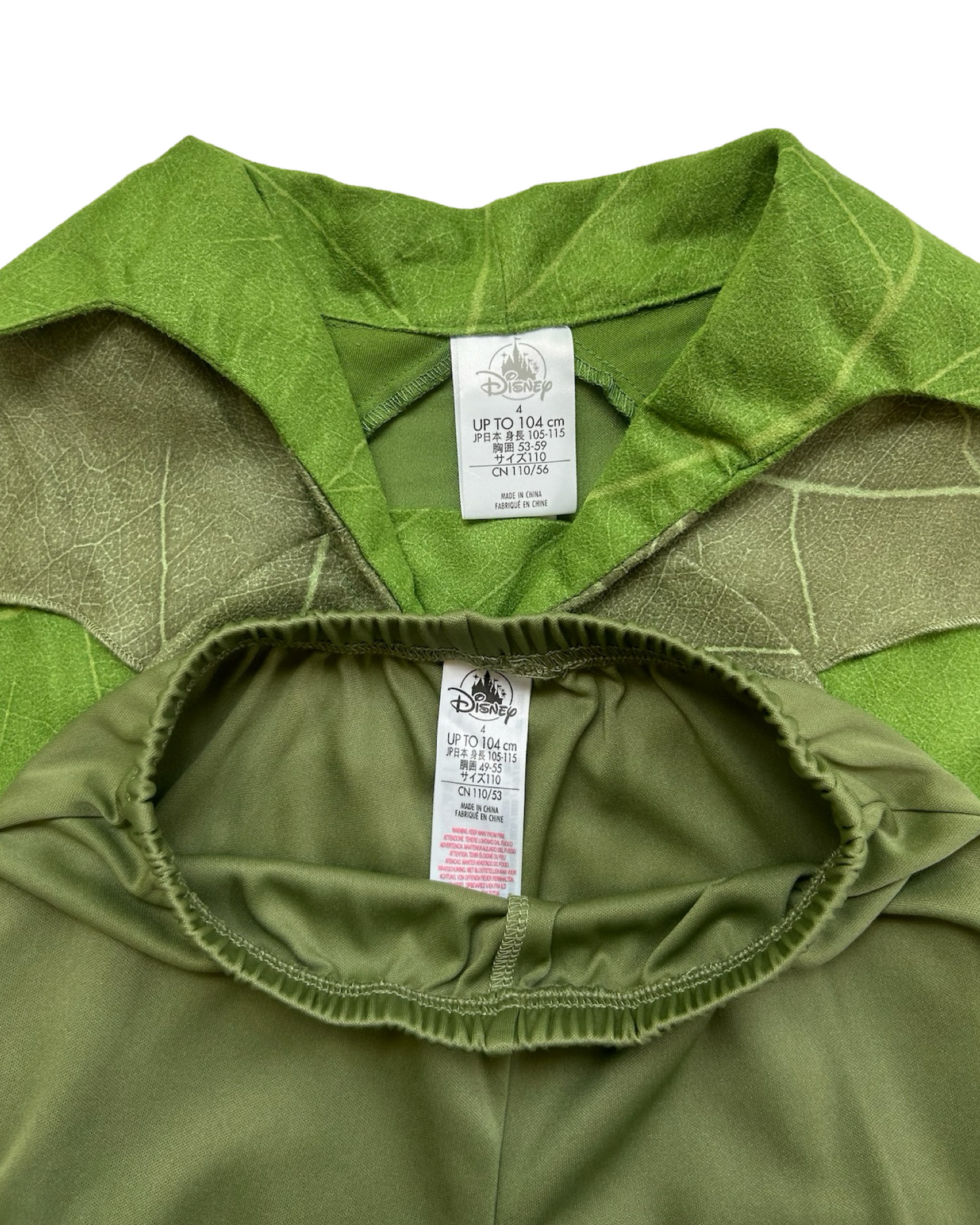 4T Toddler Boy Authentic Disney Store Peter Pan Costume