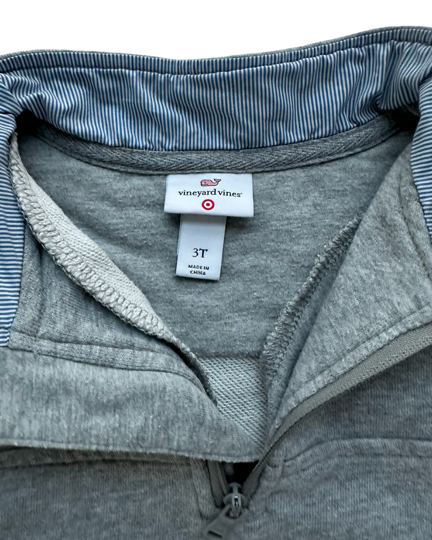 3T Toddler Boy Vineyard Vines Half Zip Sweater