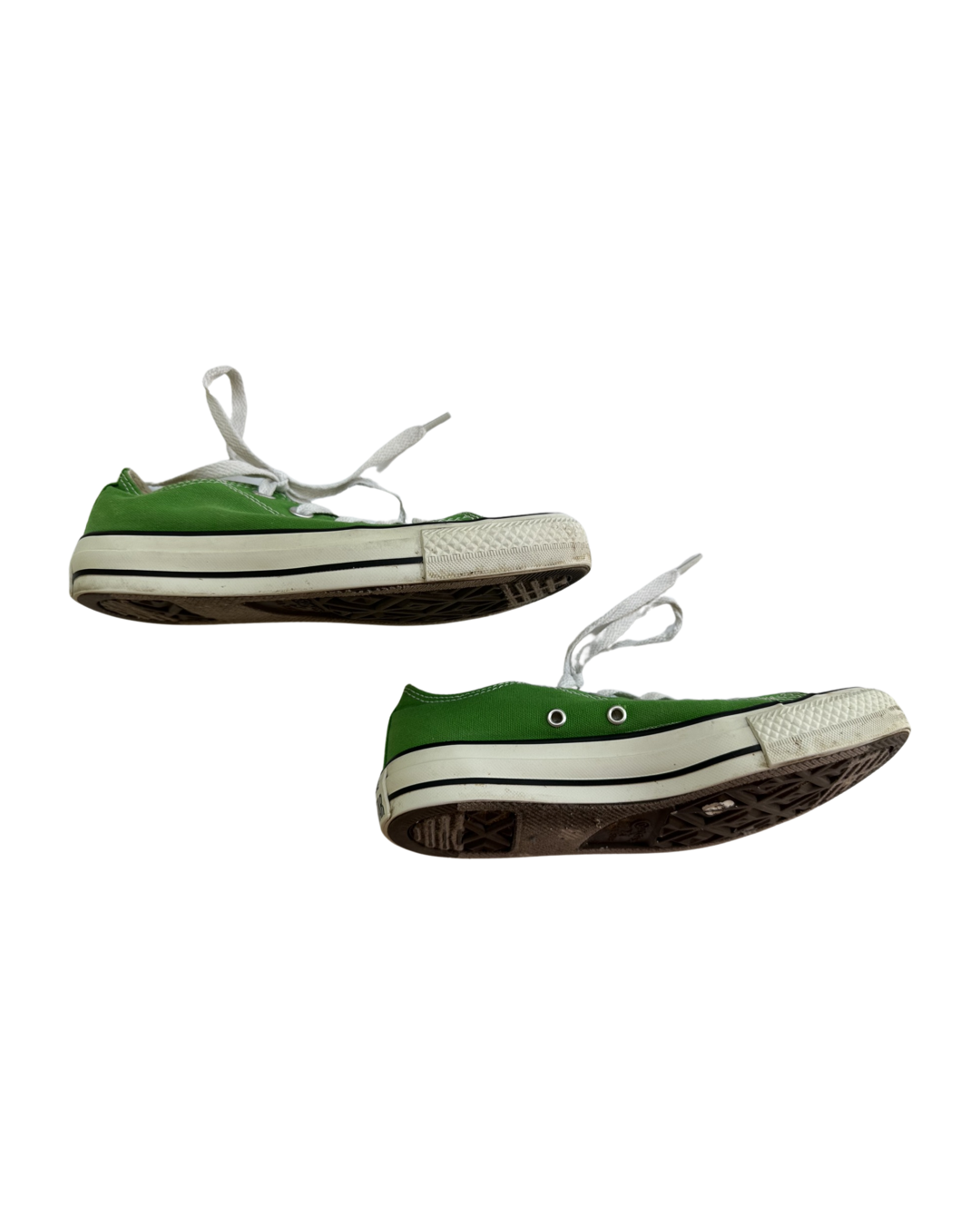 Men’s Size 4 / Women’s Size 6 Green Canvas Converse All Star Shoes