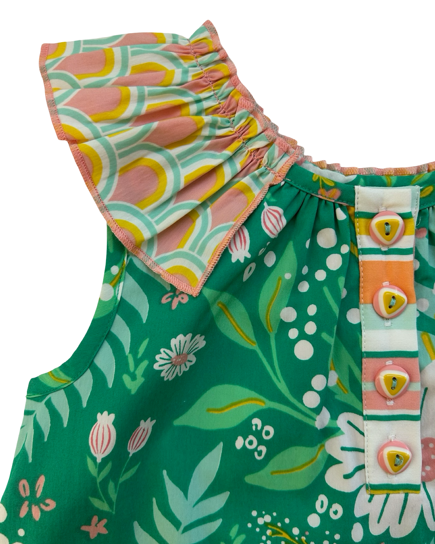 6T Toddlers Girls Wild Flowers Fizzy Pop Shift Dress NWT.