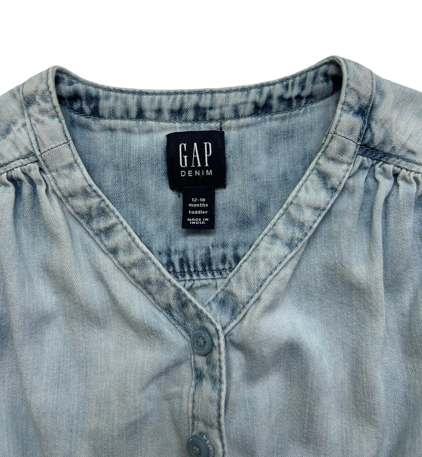 12M-18M Baby Girl Gap Demin Romper