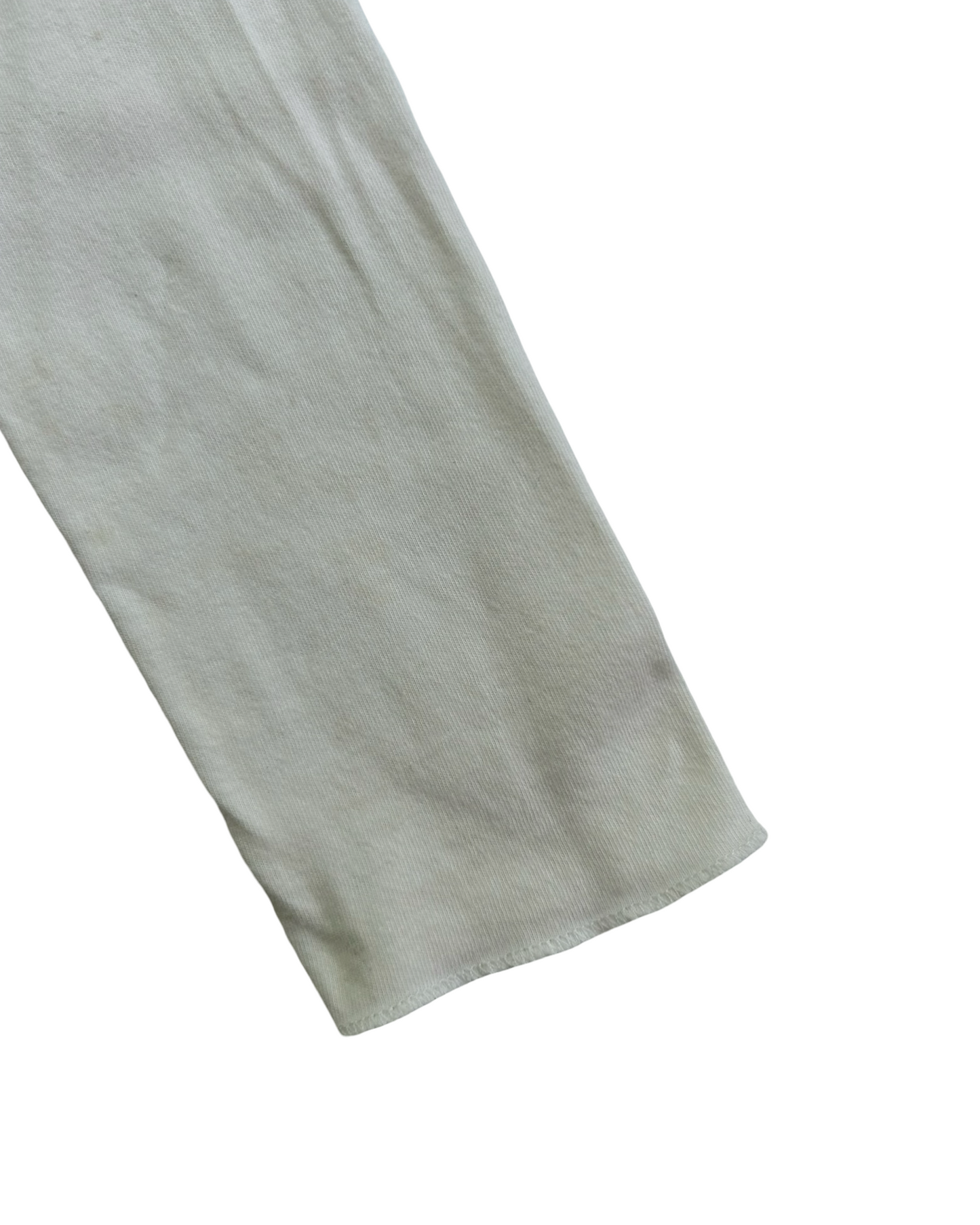 4T Toddlers Girls Zara Off-White Top (LET’S ROCK THIS DAY WHITE LOVE)