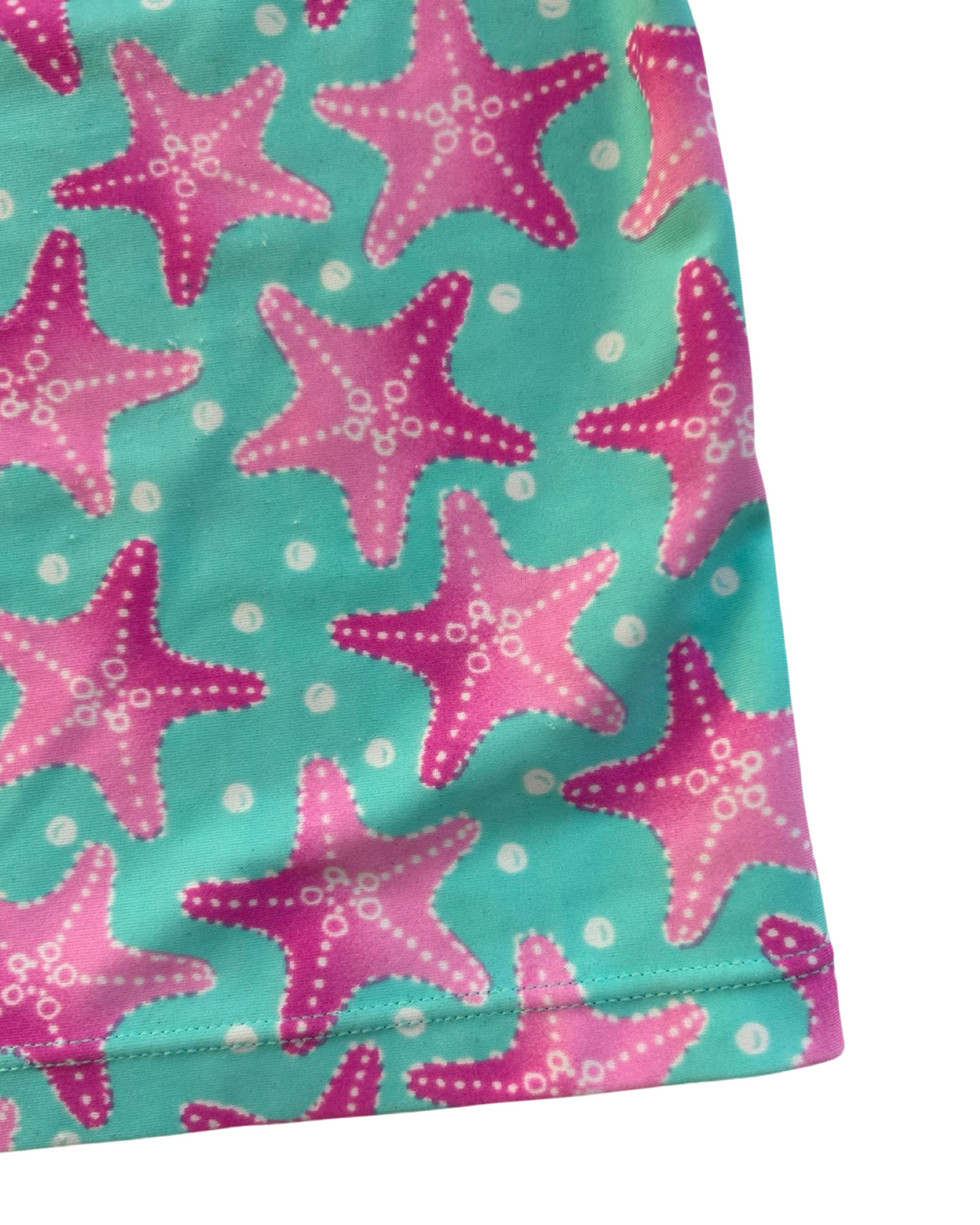 6 Toddlers Girls Floatimini Starfish Rashguard Top
