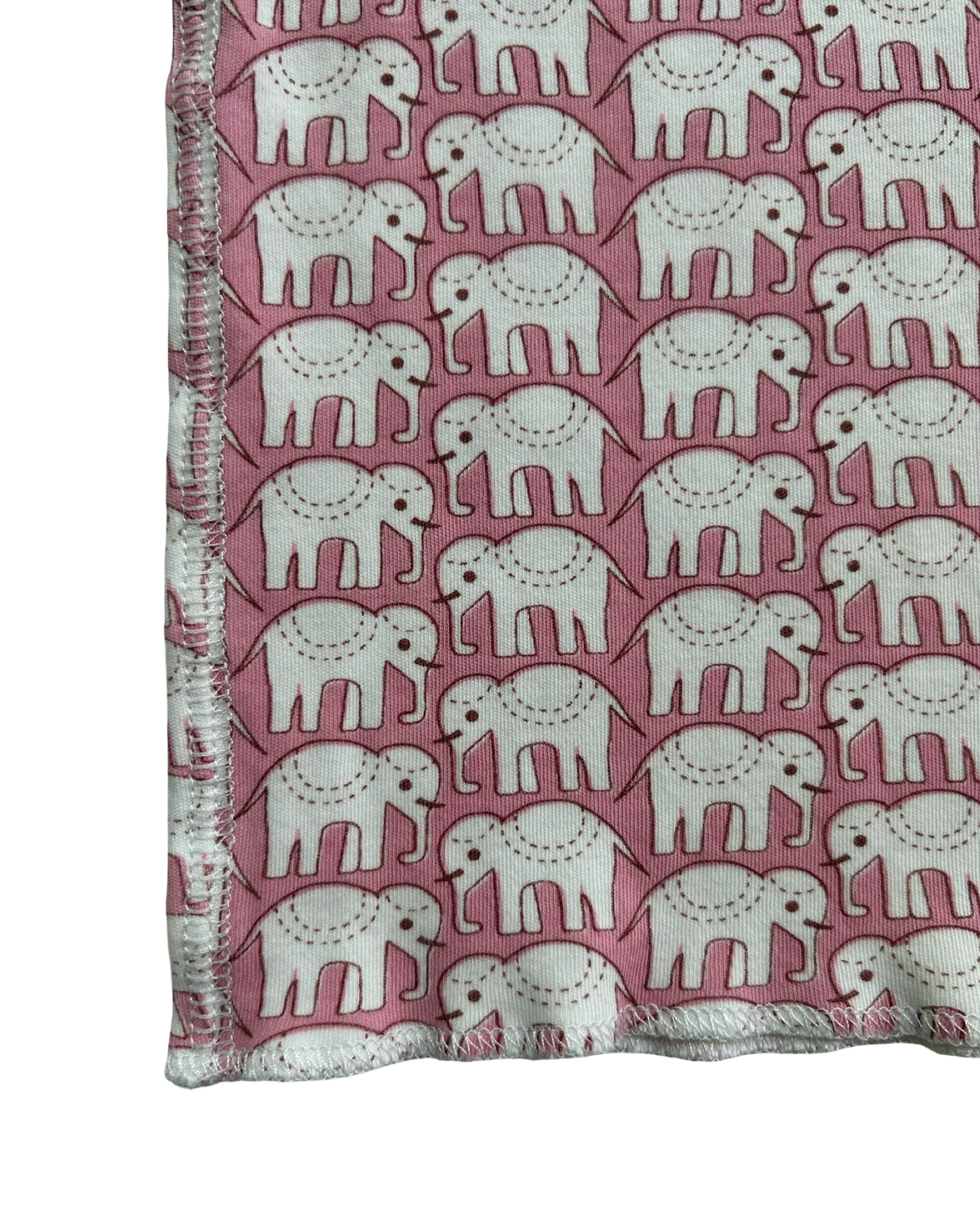 4T Toddlers Girls Roller Rabbit Elephant 🐘 Pjs Top Only One Piece.