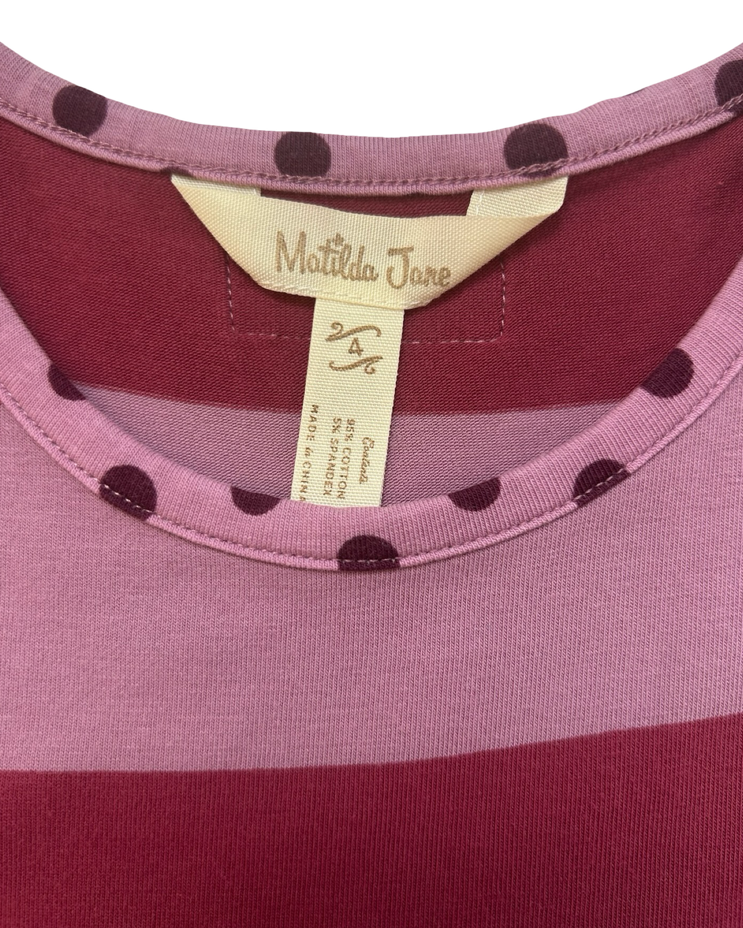 4T Toddlers Girls Matilda Jane Once Upon A Time Oh Dear Ruffle Layered Tunic Top.