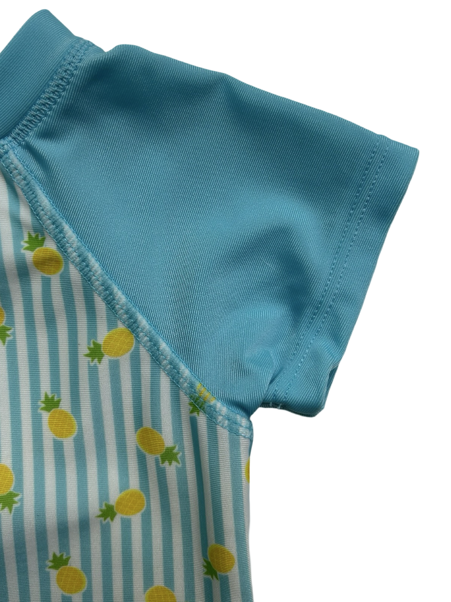 12M Baby Girls Floatimini Ruffle Pineapple Striped Swimsuit.