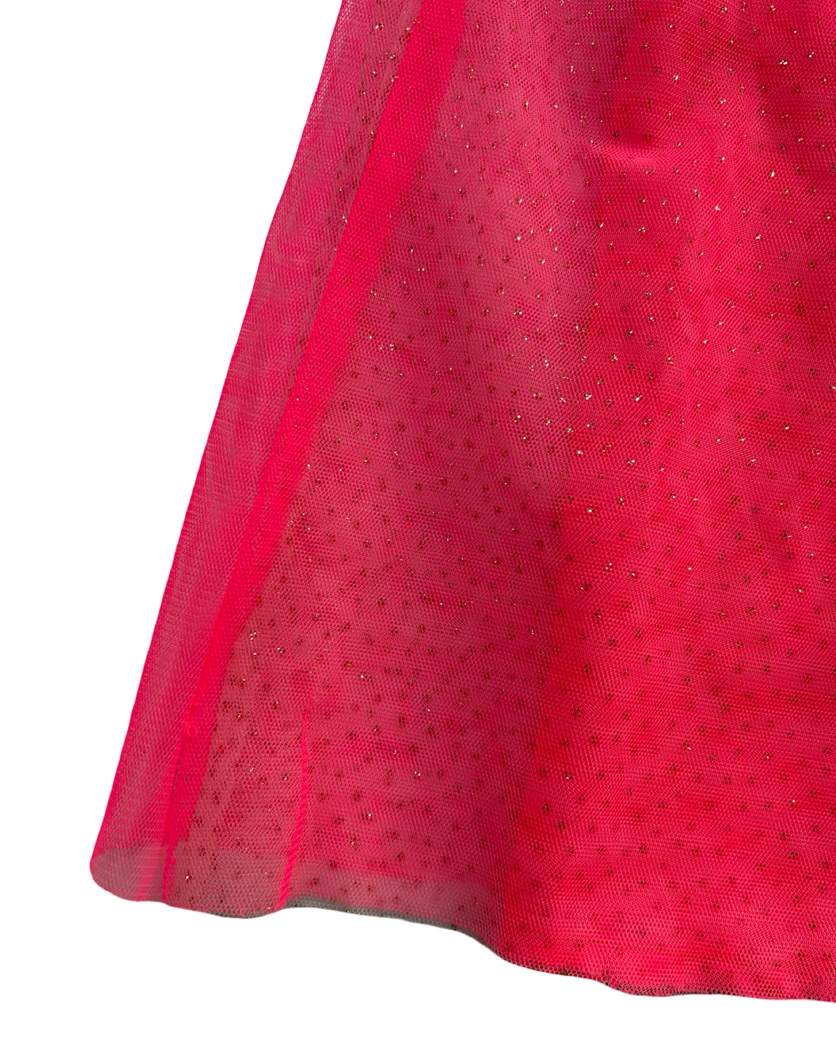 XS 4T-5T  Toddlers Girls Cat & jack Sparkly Golden Pink Long Play Skirt