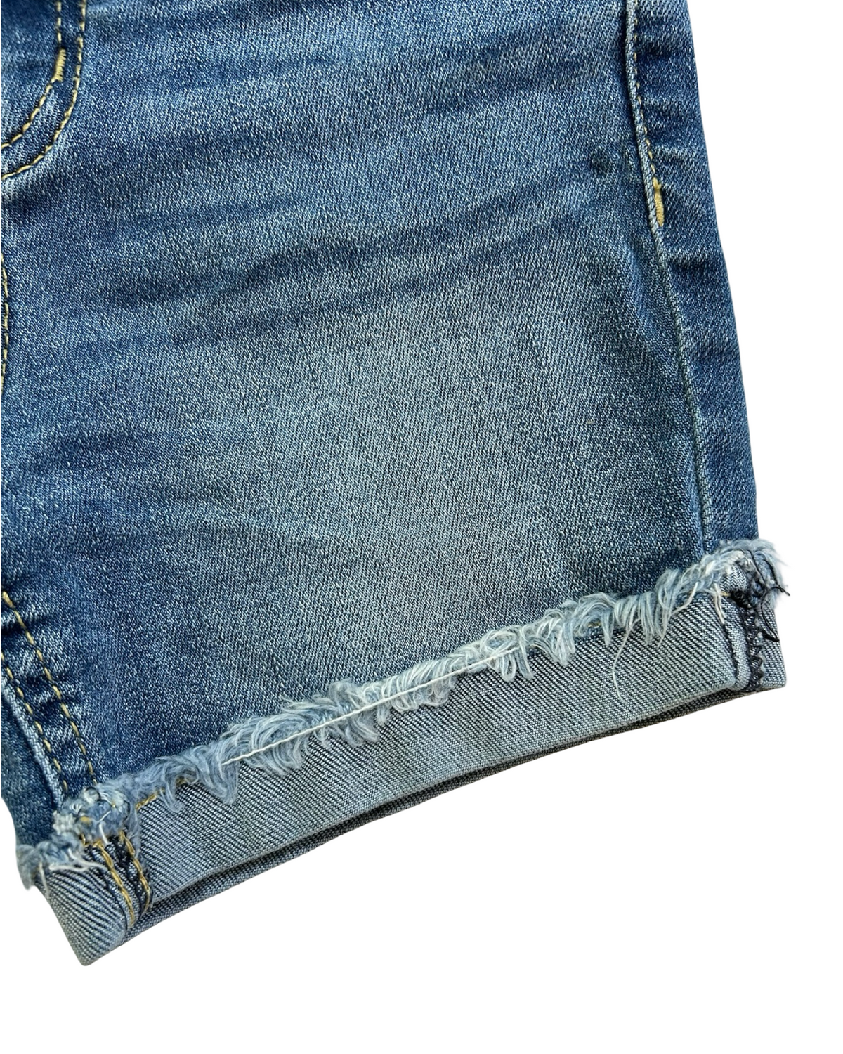 XS 4T -5T Toddler Girls Cat & Jack Denim Jean Shorts With adjustable Waist