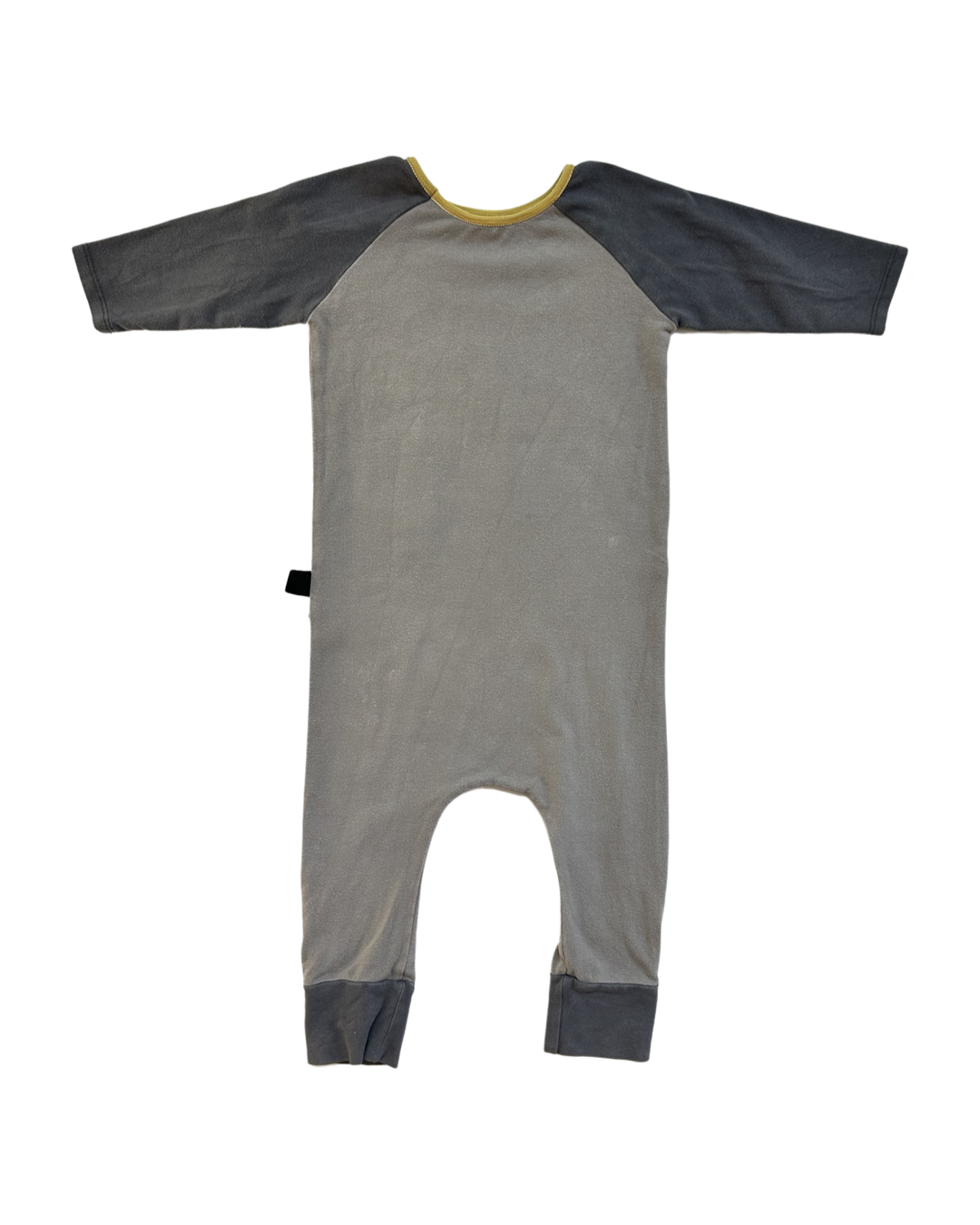 18-24M Baby Boy RAGS to Raches Gray Adventure Romper