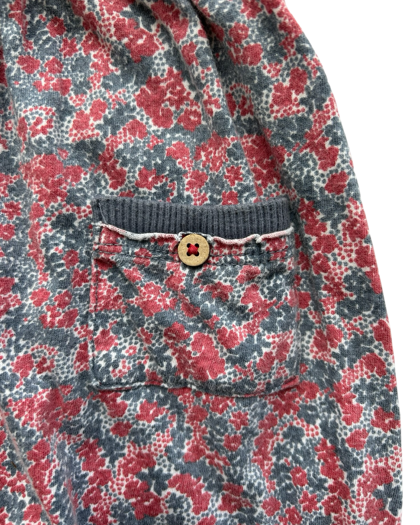 12M Baby Girls Burt’s Bees Baby Organic Flowers 💐🌸🌺Romper