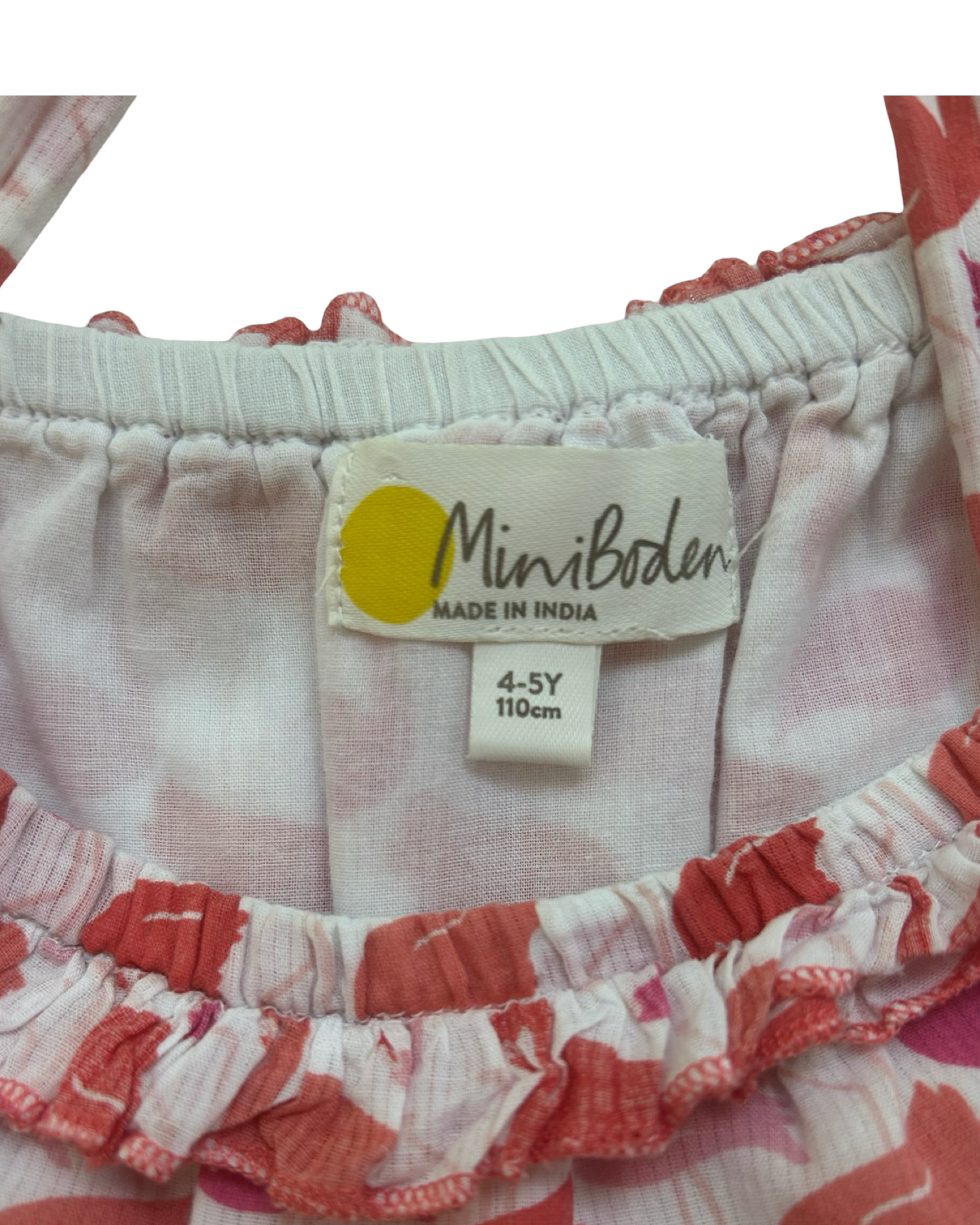 4Y-5Y Toddler Girls Mini Boden Flamingo 🦩 🦩 Romper