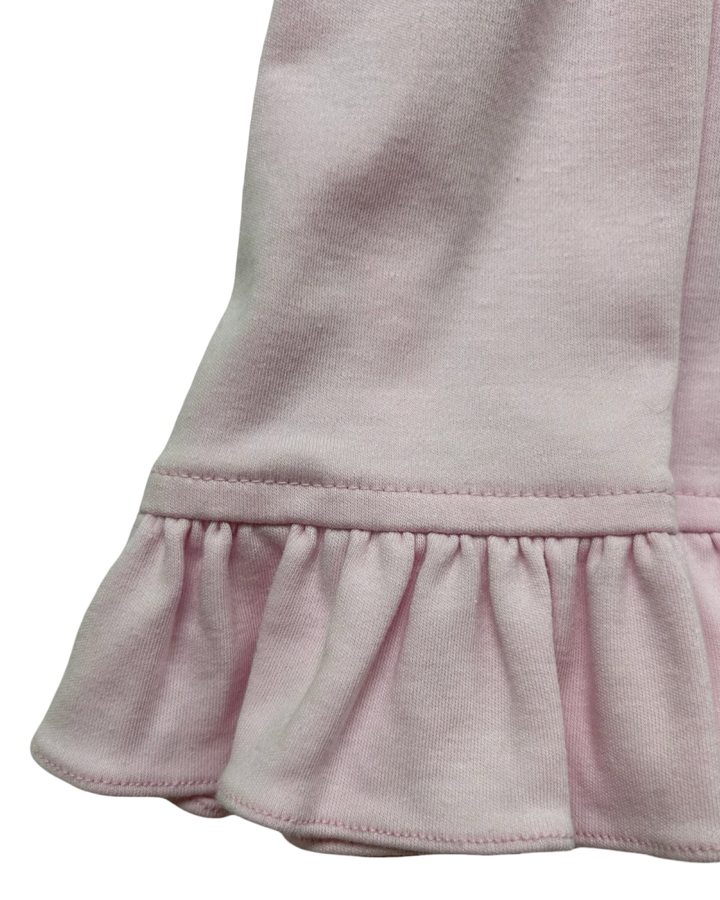 12M Baby Girls Shower Me With Love Ruffles Sleeveless Pleated Dress Bow.