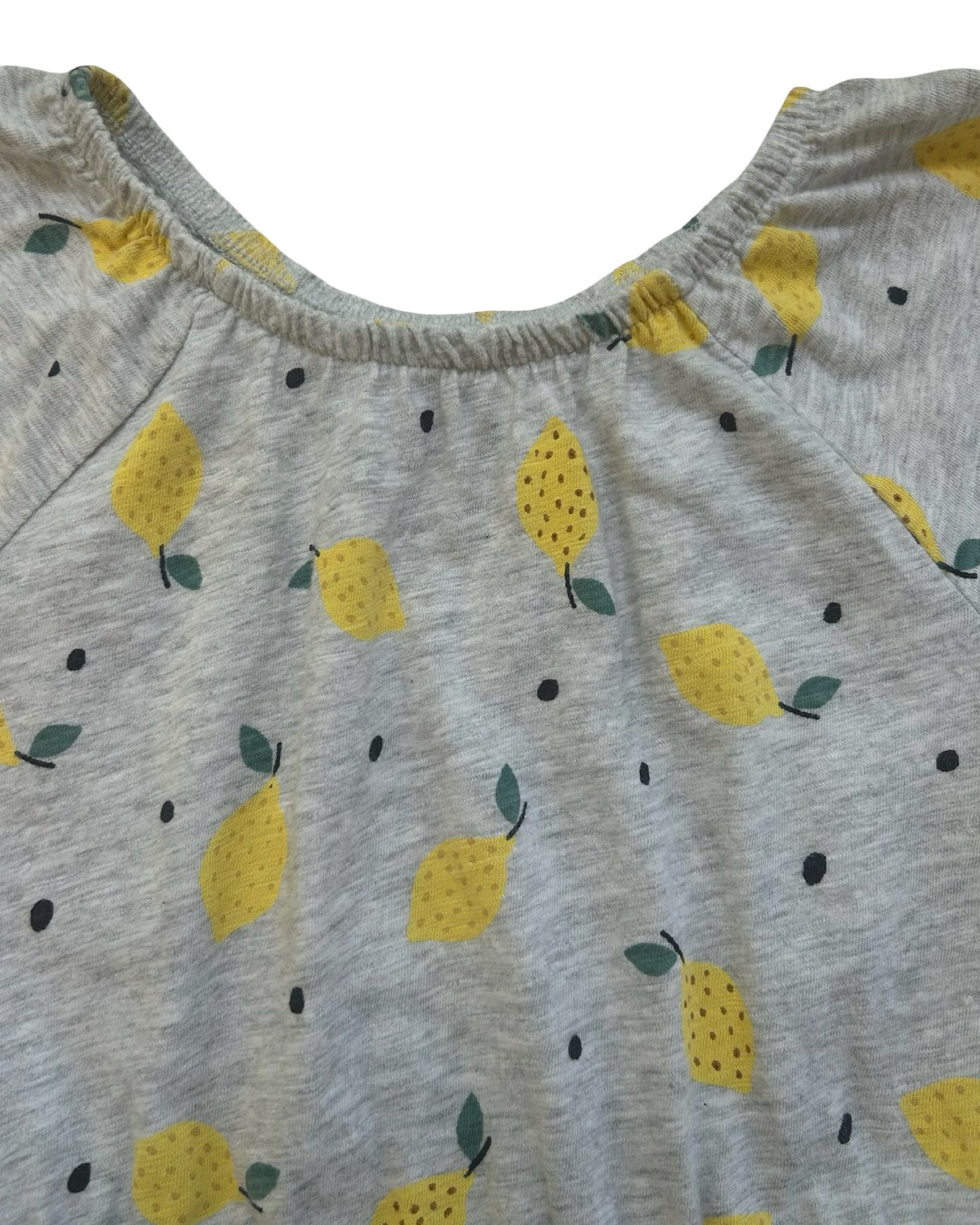 4T  Toddlers Girls Old Navy Lemon 🍋 Printed Ruffle Romper.
