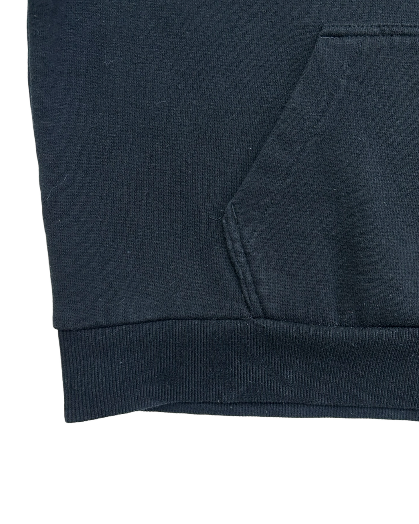 Women's Medium Black Vans Cropped Sweatshirt Hoodie