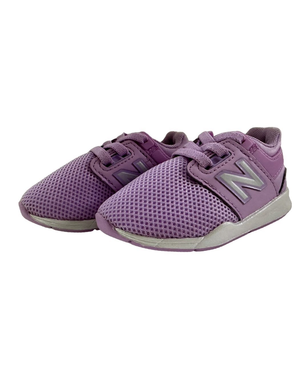 5C Toddler Girl Size 5.5C New Balance 247 Violet Purple Sneakers Tennis Shoes