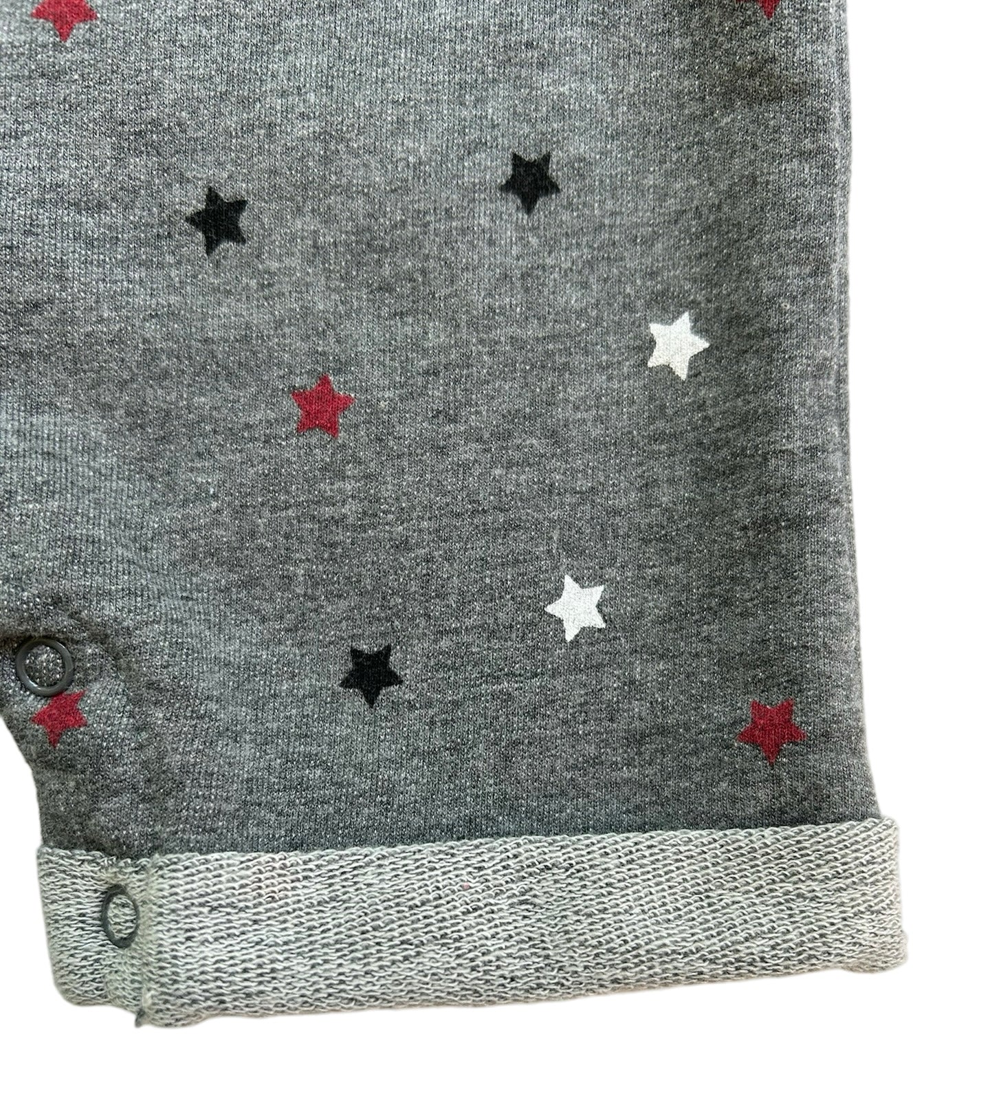 6M-9M Baby Boy Disney Mickey Mouse Overall Set 2 Pieces.