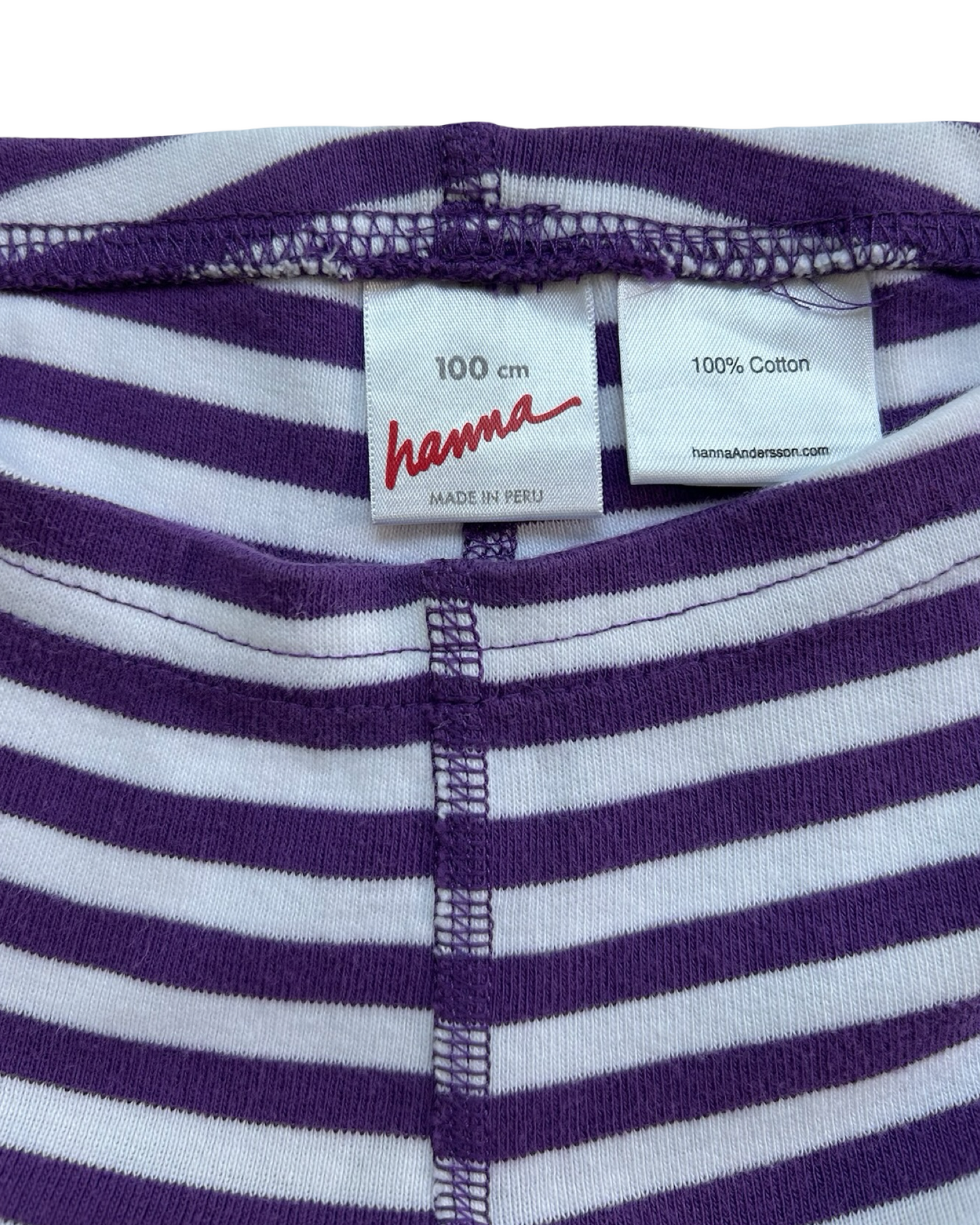 100-cm 4T Toddlers Girls Hanna Andersson Striped Short